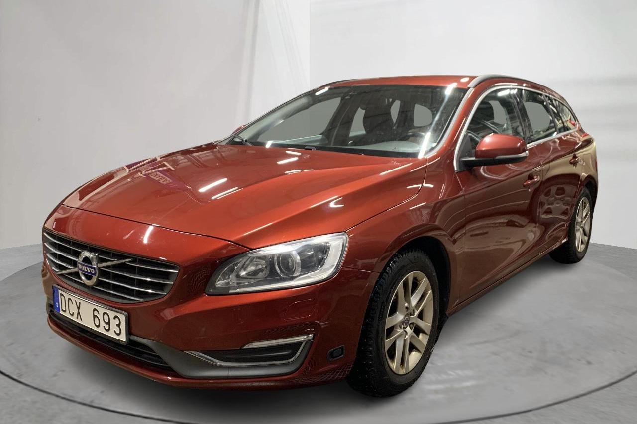 Volvo V60 D3 (136hk) - 165 360 km - Manual - red - 2014