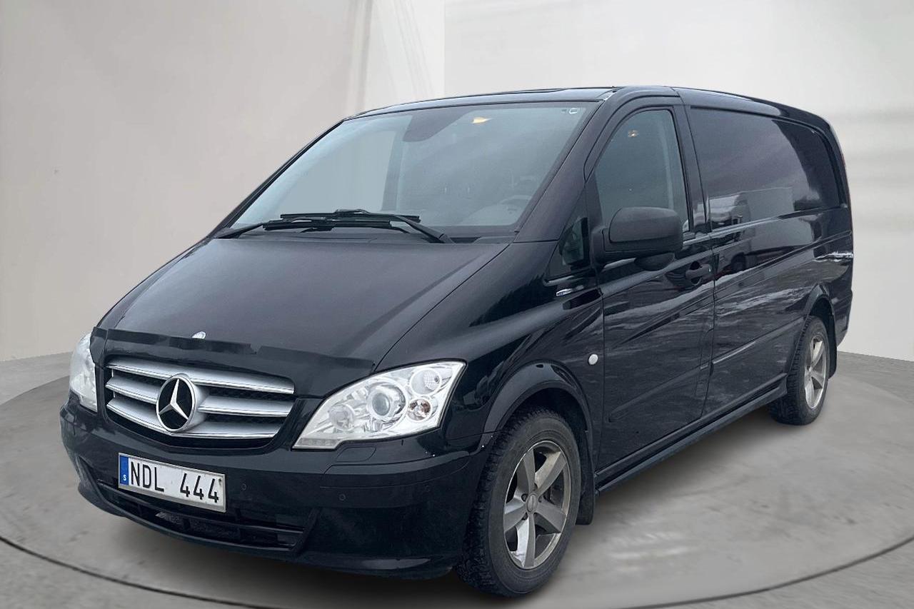 Mercedes Vito 122 CDI W639 (224hk) - 200 960 km - Automaatne - must - 2013