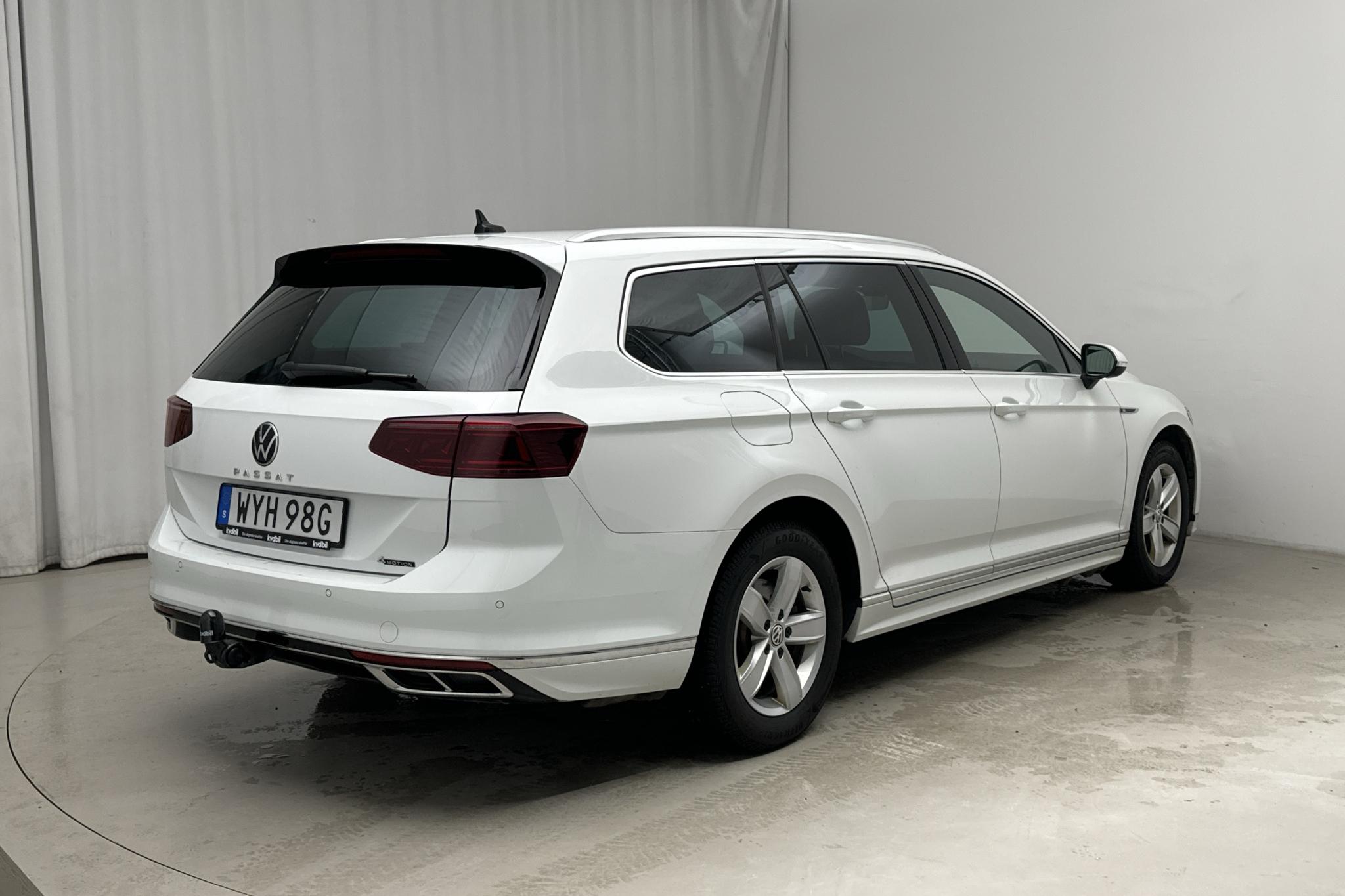 VW Passat 2.0 TDI Sportscombi 4Motion (200hk) - 88 160 km - Automatic - white - 2021