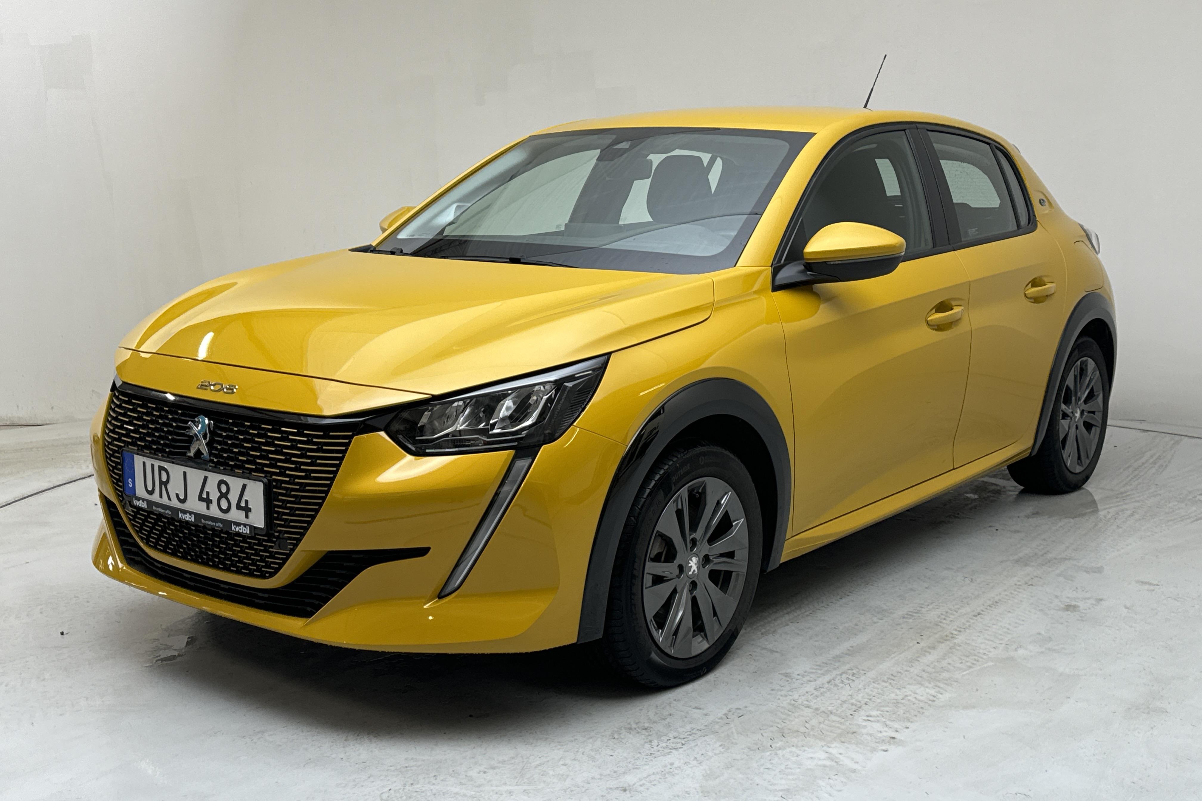 Peugeot e-208 50 kWh 5dr (136hk) - 43 810 km - Automatic - yellow - 2021