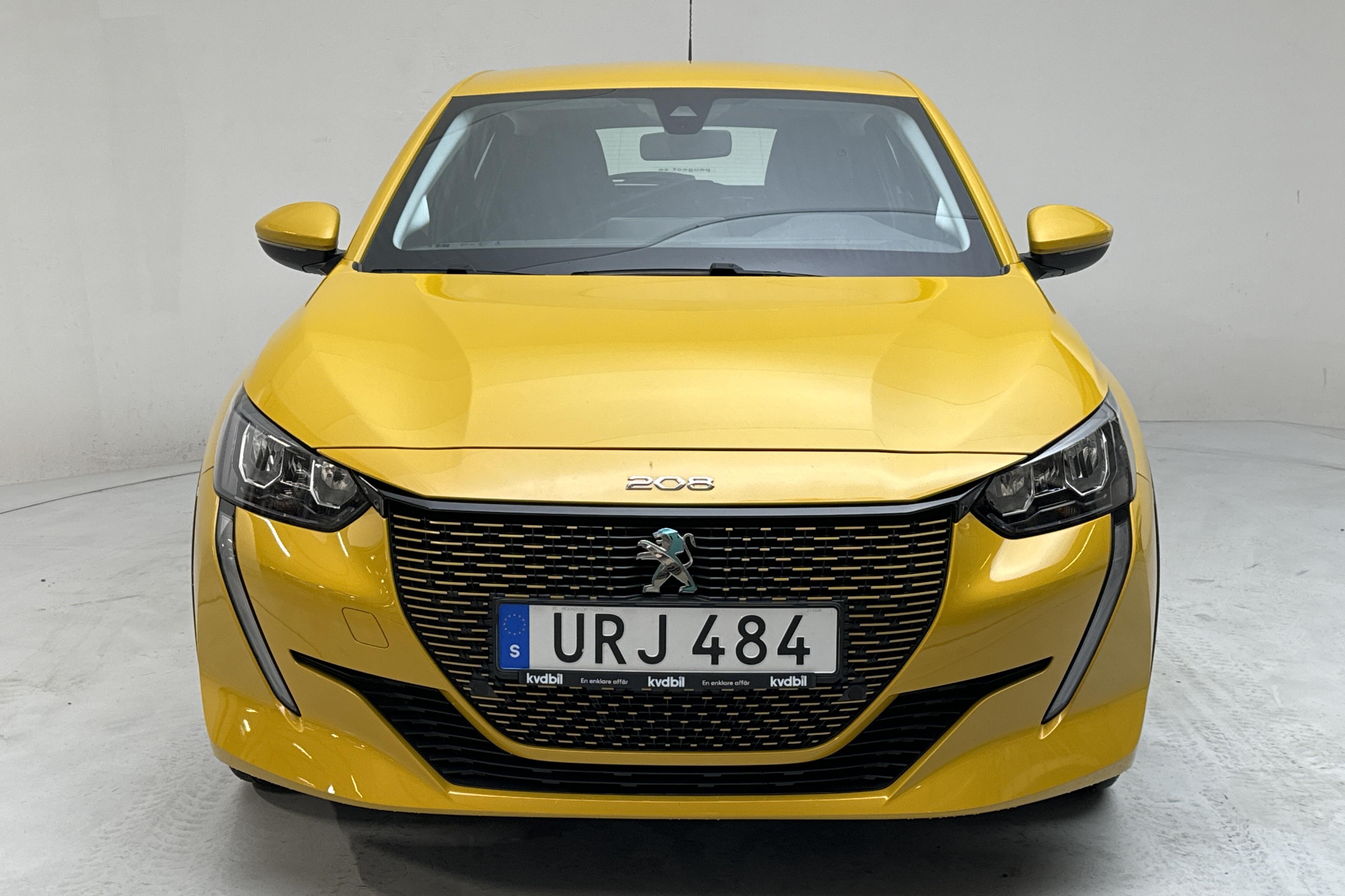 Peugeot e-208 50 kWh 5dr (136hk) - 43 810 km - Automatic - yellow - 2021