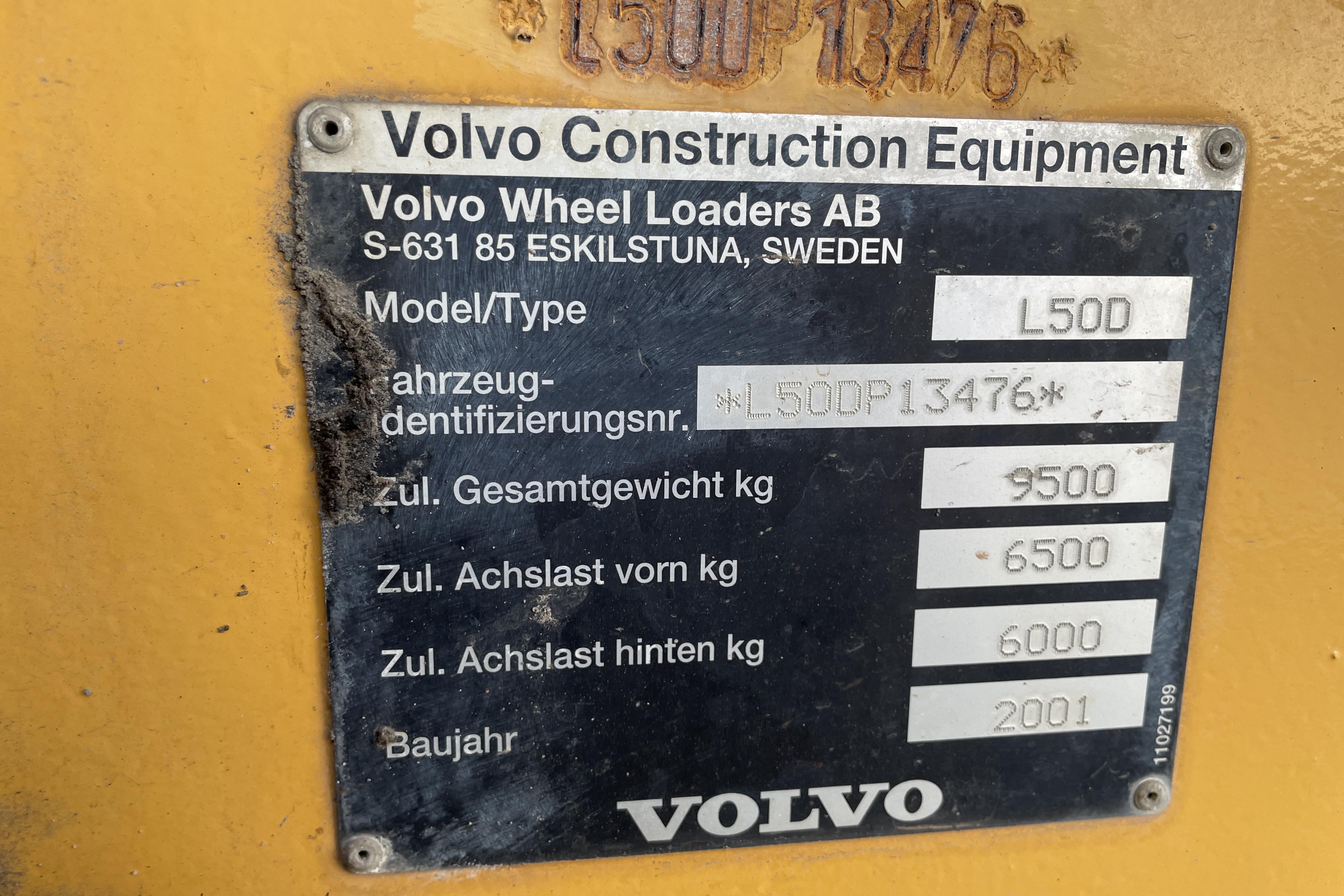 Volvo L50D - 0 km - 2001