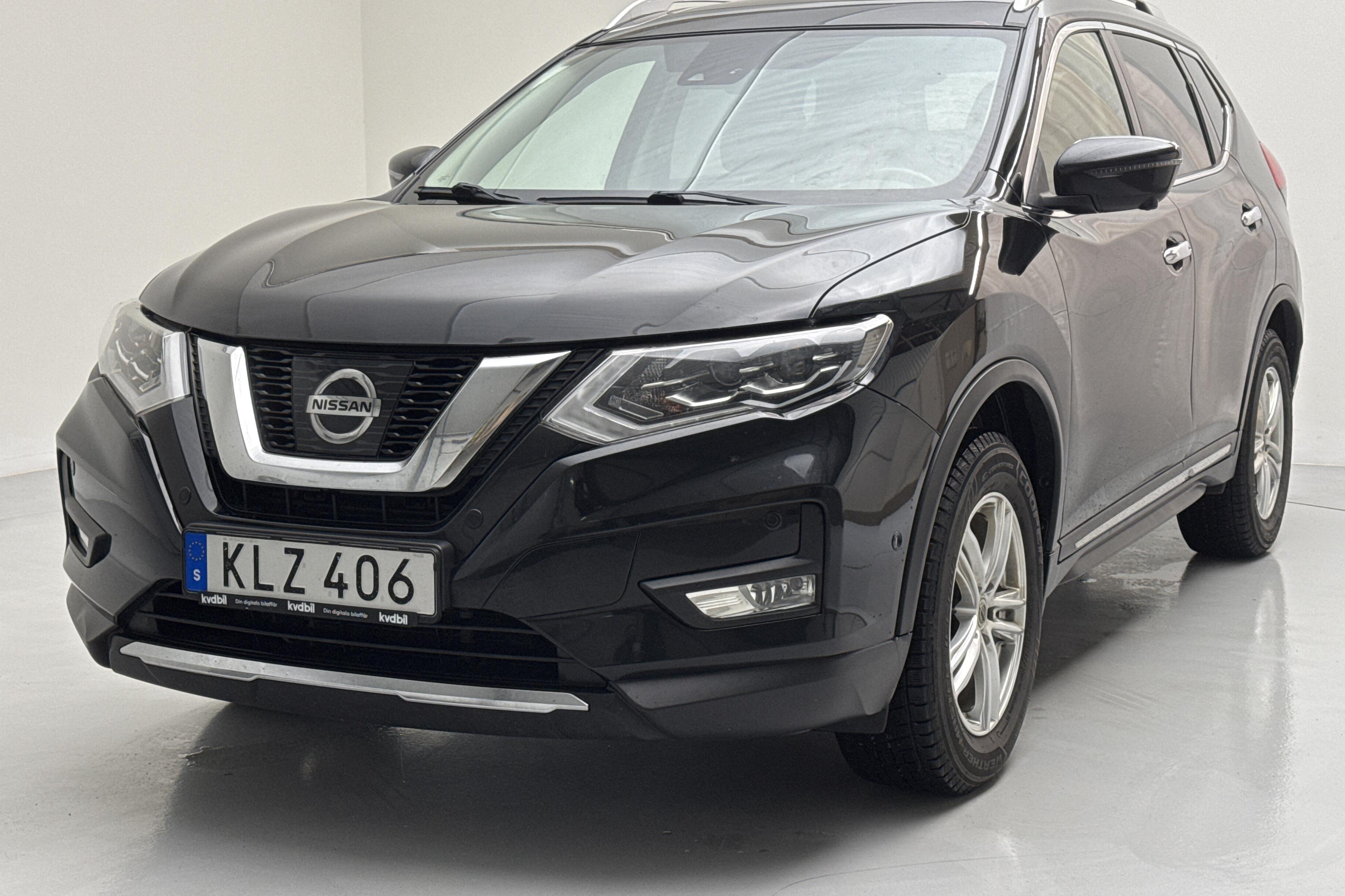 Nissan X-trail 1.6 dCi 2WD (130hk) - 154 740 km - Automatyczna - czarny - 2018