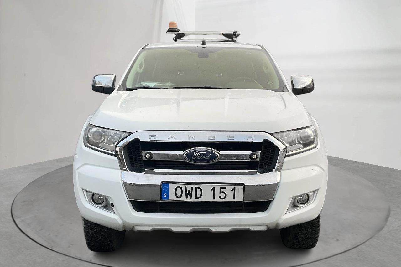 Ford Ranger 2.2 TDCi 4WD (160hk) - 22 509 mil - Automat - vit - 2016