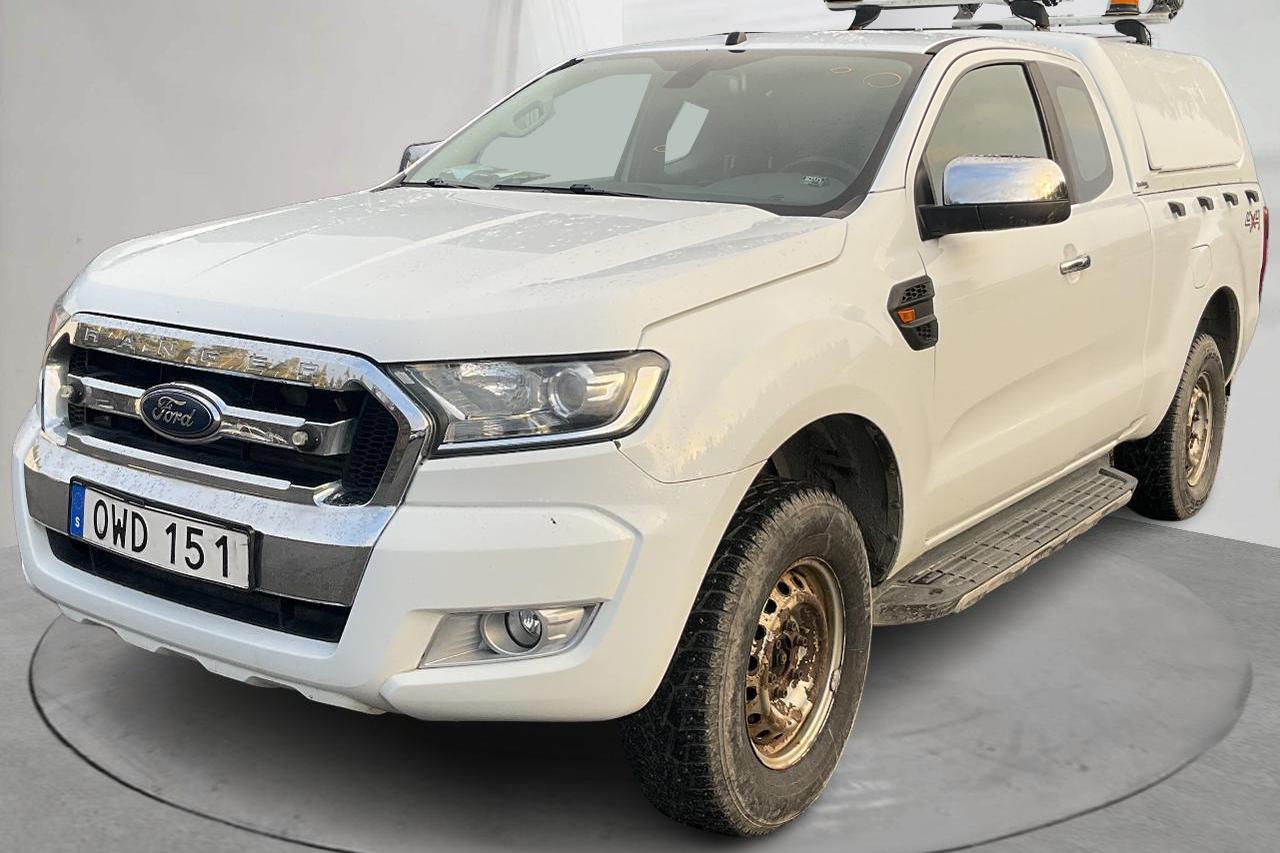 Ford Ranger 2.2 TDCi 4WD (160hk) - 22 509 mil - Automat - vit - 2016