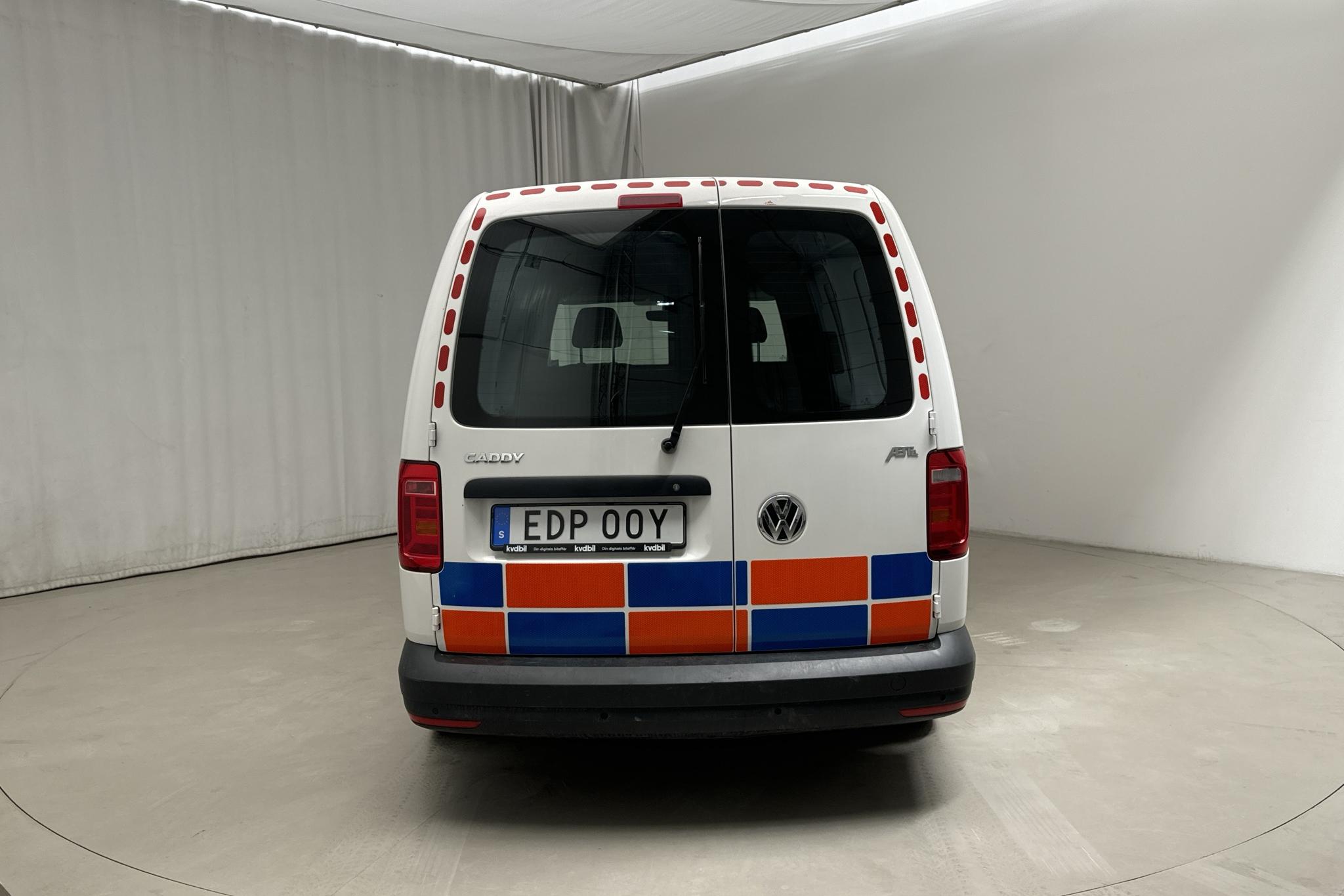 VW e-Caddy ABT Maxi Skåp (110hk) - 21 500 km - Automatyczna - biały - 2020