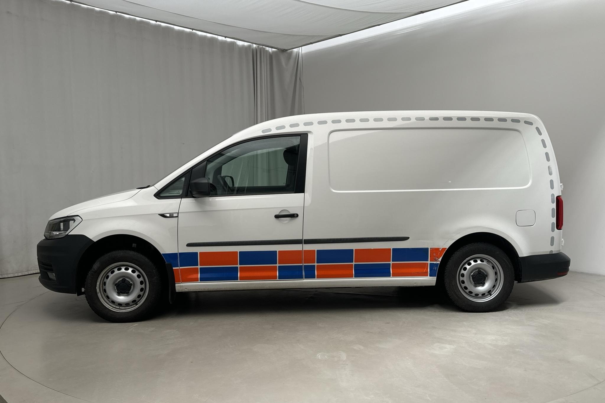 VW e-Caddy ABT Maxi Skåp (110hk) - 21 500 km - Automatyczna - biały - 2020