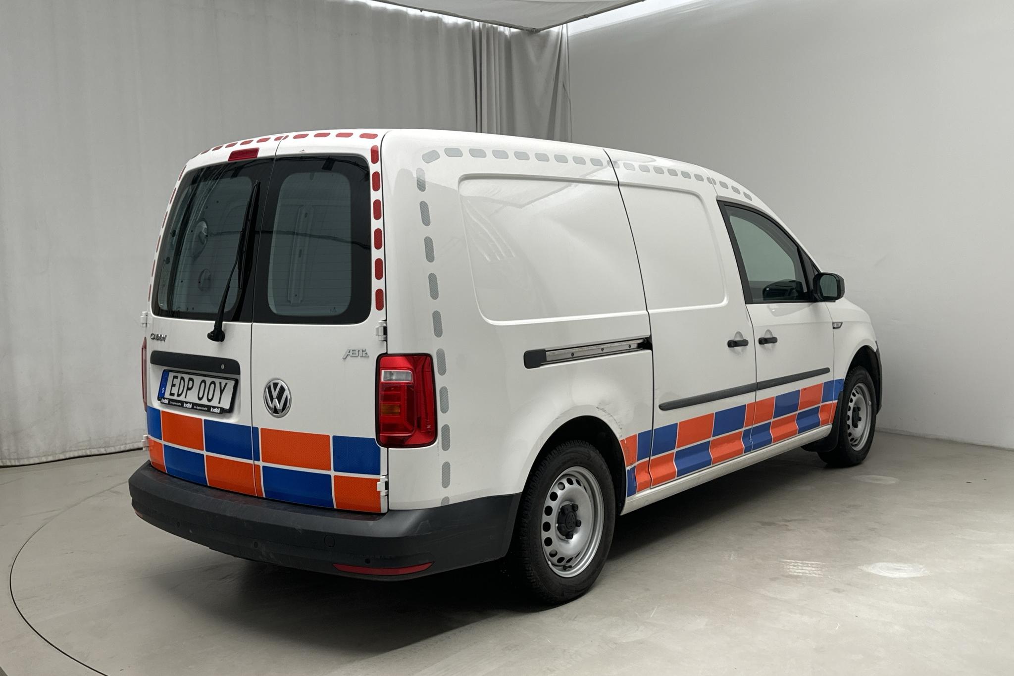 VW e-Caddy ABT Maxi Skåp (110hk) - 21 500 km - Automatyczna - biały - 2020