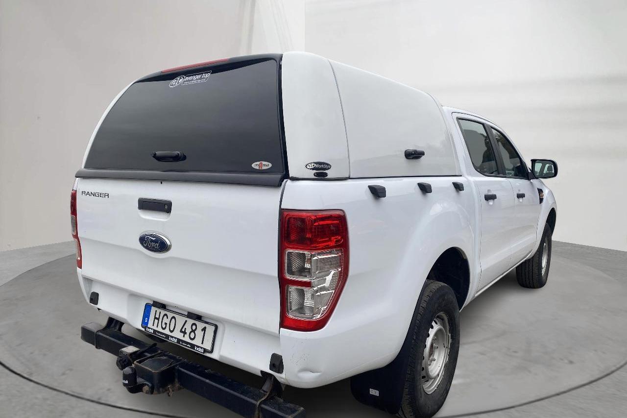 Ford Ranger 2.2 TDCi 4WD (160hk) - 13 470 mil - Manuell - vit - 2018