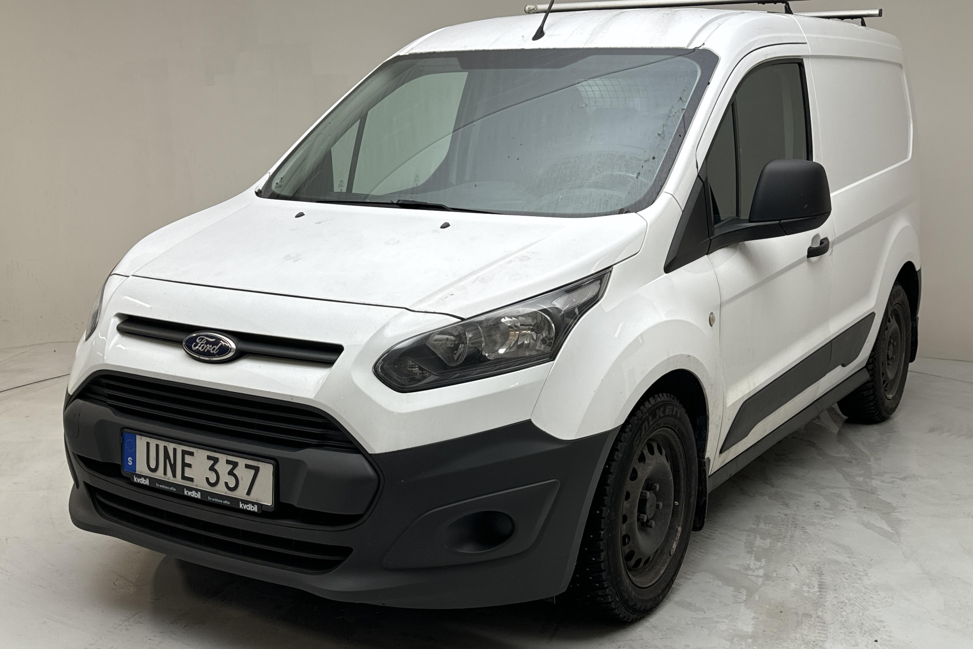 Ford Transit Connect 1.6 TDCi (75hk) - 164 430 km - Manualna - biały - 2014