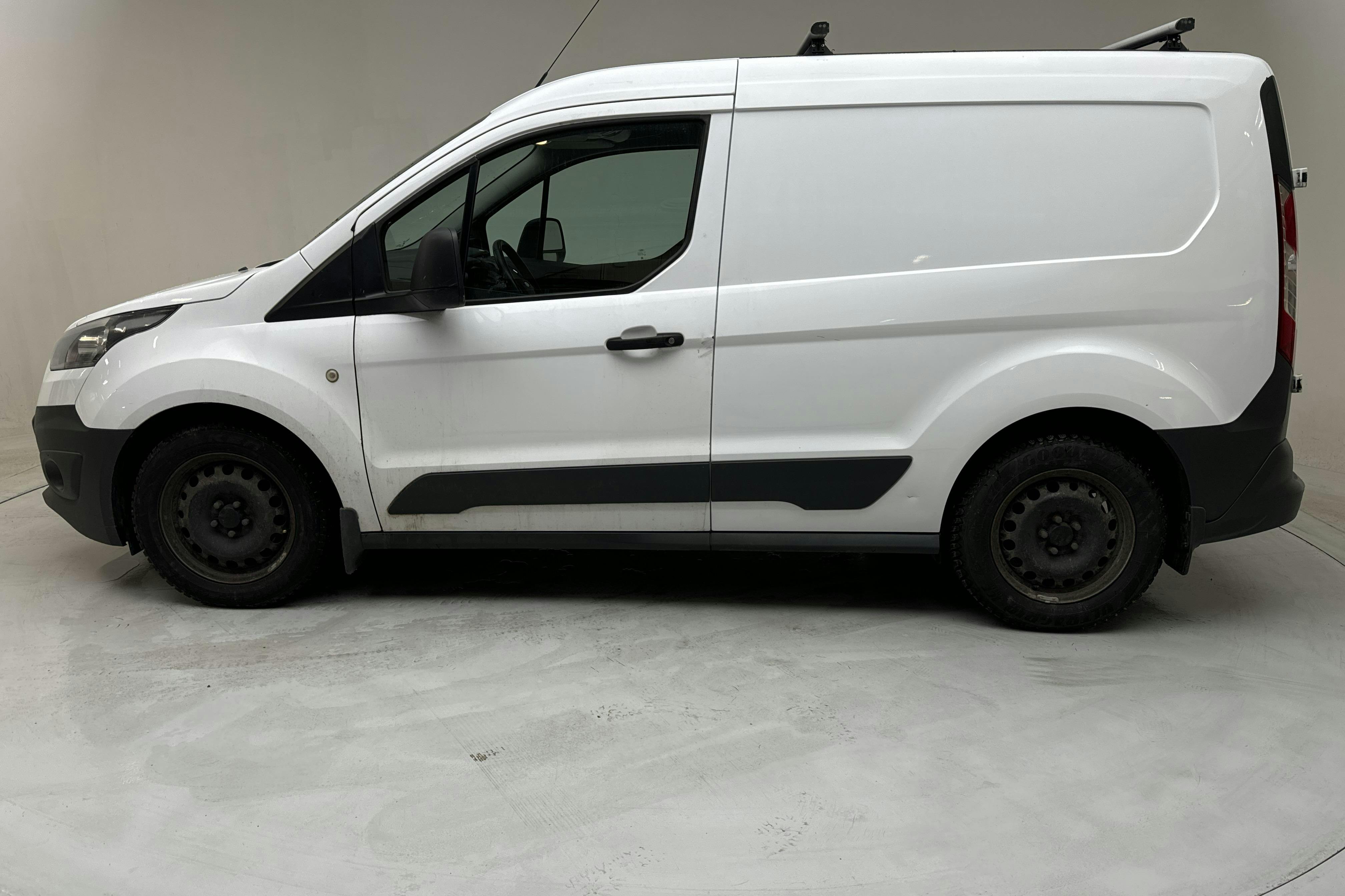 Ford Transit Connect 1.6 TDCi (75hk) - 164 430 km - Manualna - biały - 2014