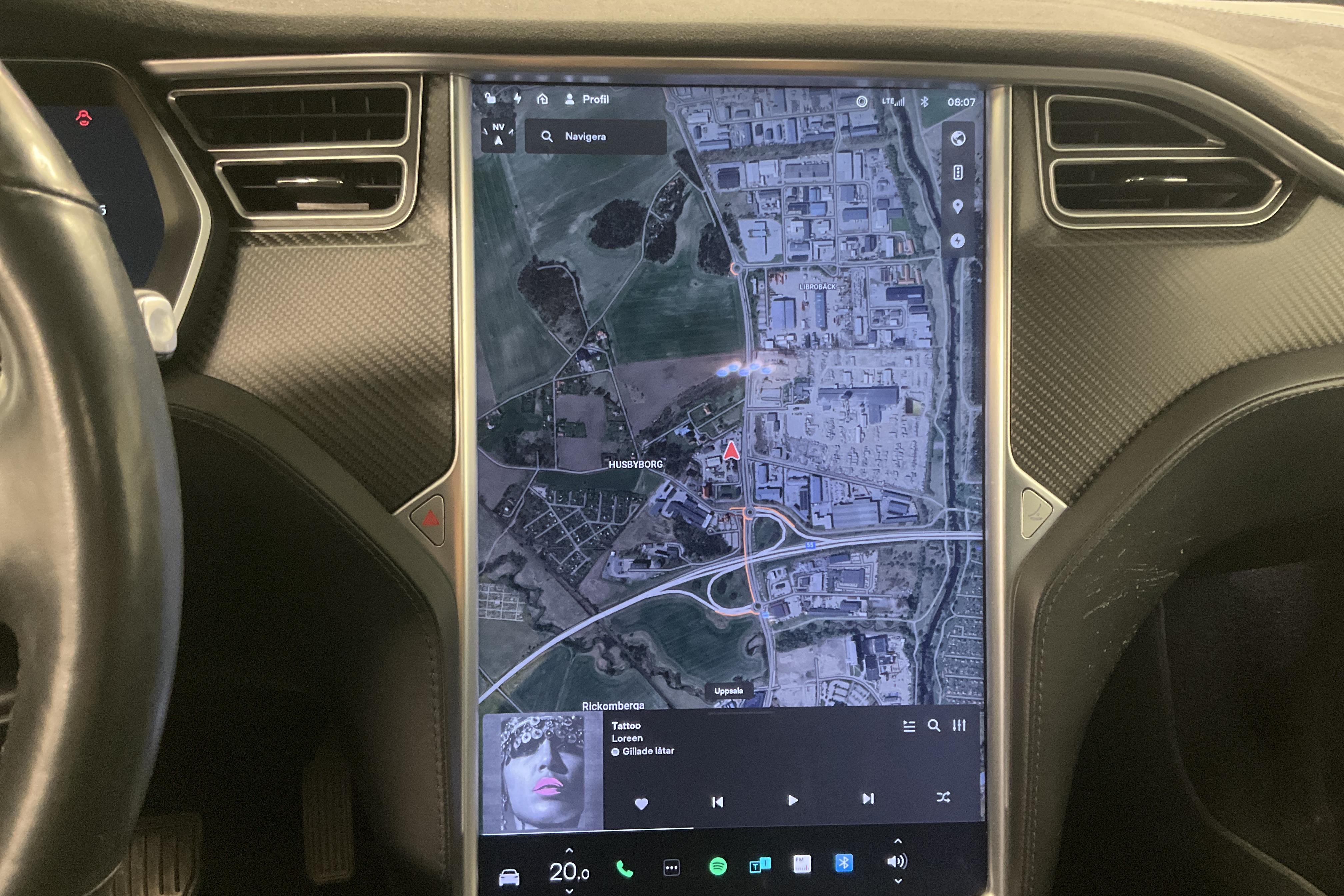 Tesla Model X 100D - 14 057 mil - Automat - svart - 2017