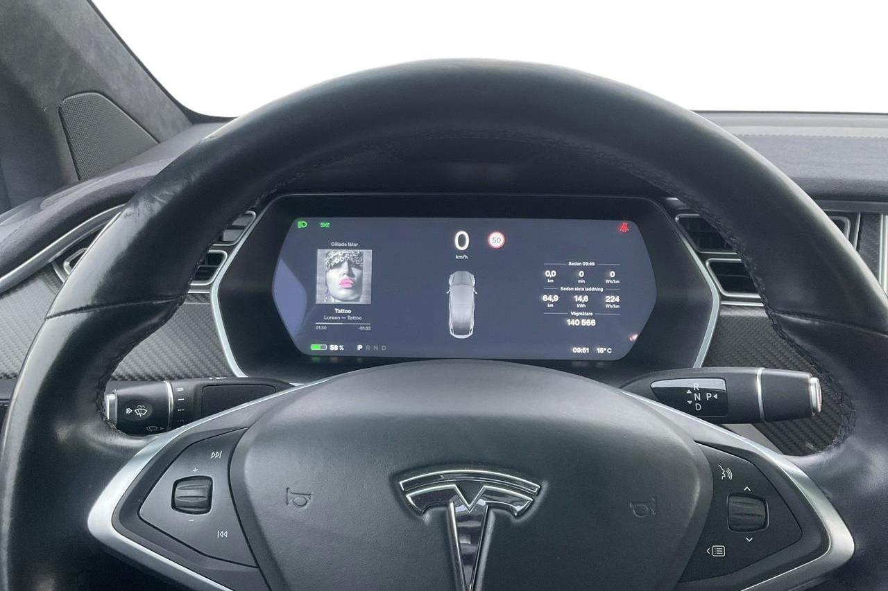 Tesla Model X 100D - 14 057 mil - Automat - svart - 2017