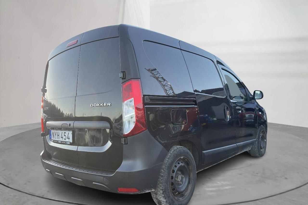 Dacia Dokker Van 1.5 dCi (90hk) - 80 020 km - Manualna - czarny - 2017