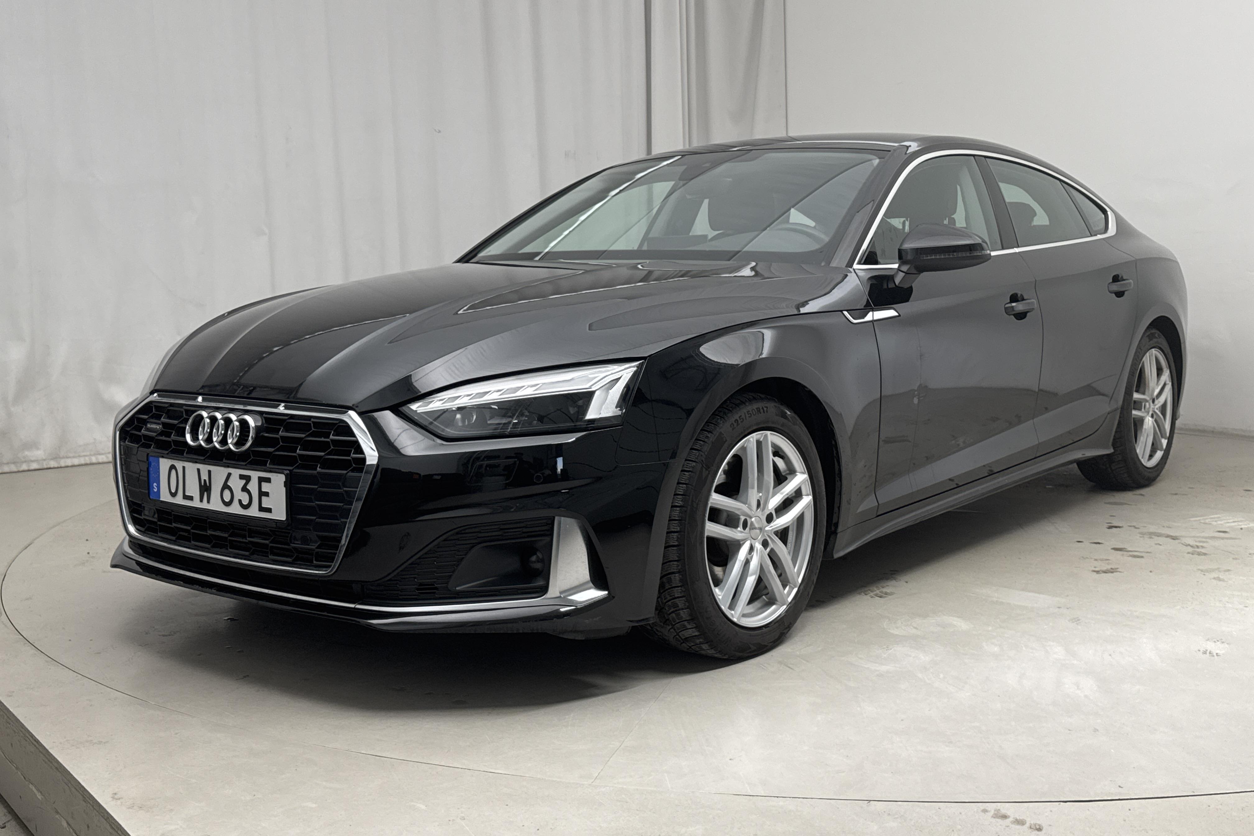 Audi A5 Sportback 45 TFSI quattro LCI (265hk) - 35 060 km - Automatic - black - 2021