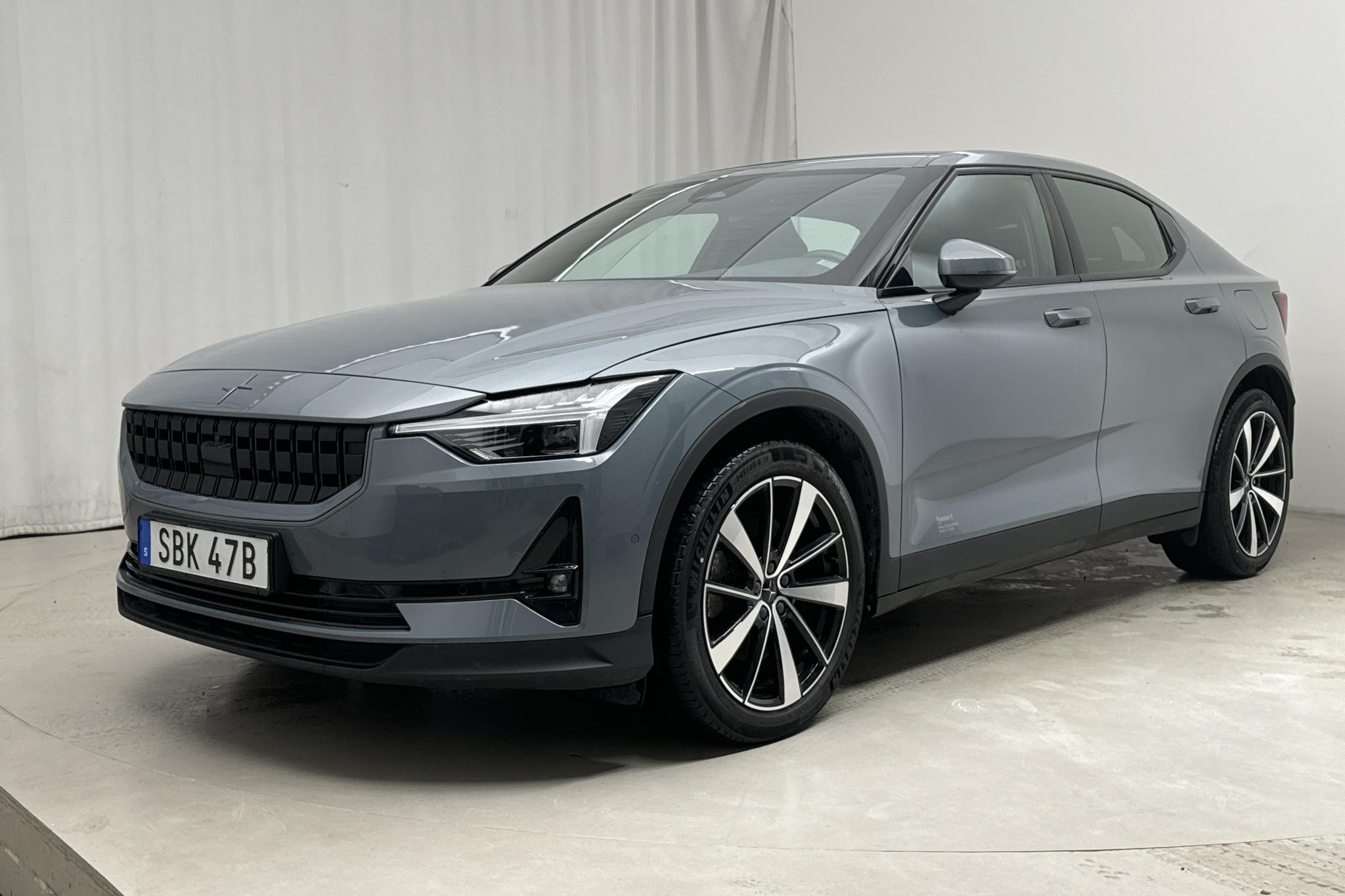 Polestar 2 Long range Single motor (231hk) - 7 596 mil - Automat - grå - 2022