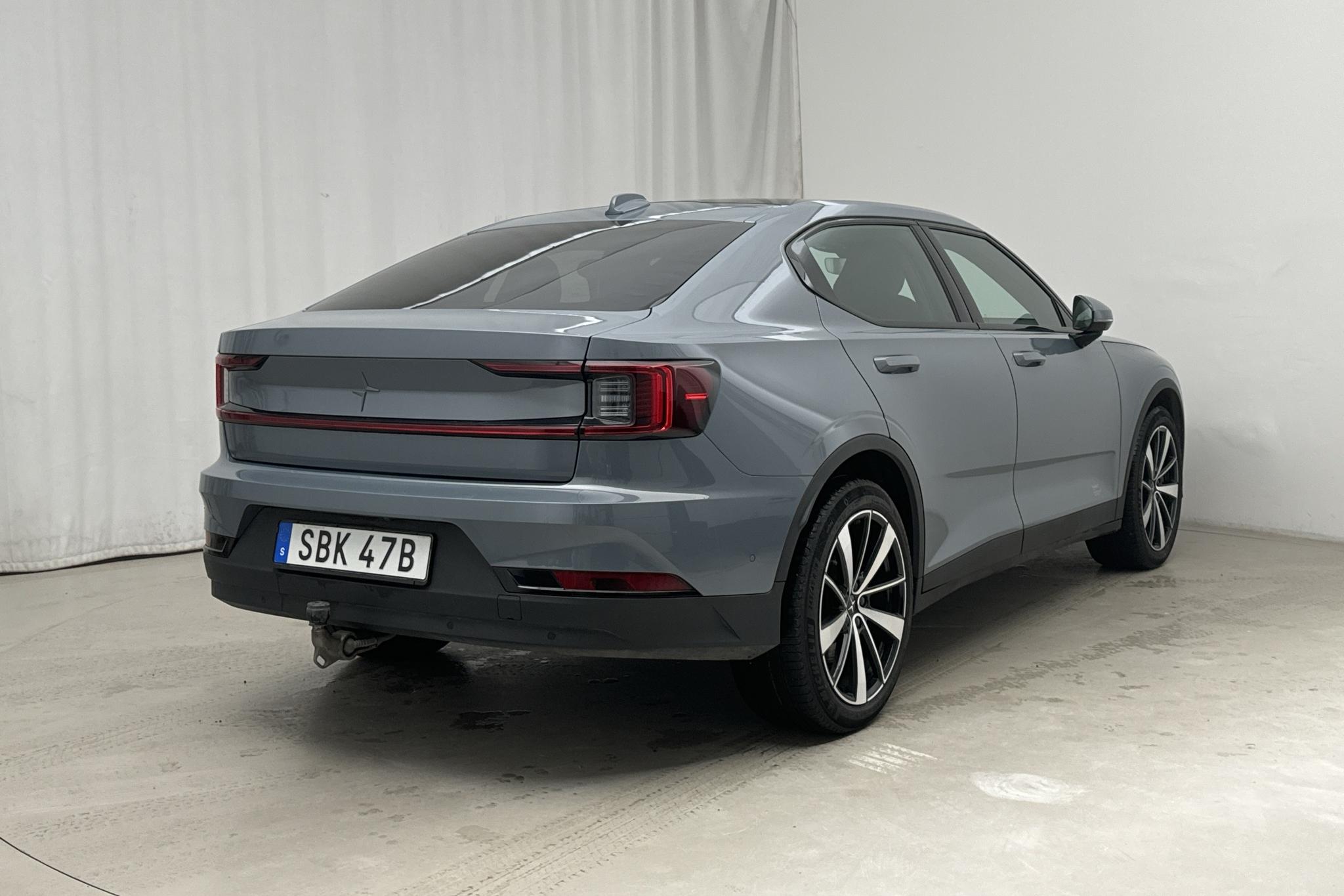 Polestar 2 Long range Single motor (231hk) - 7 596 mil - Automat - grå - 2022