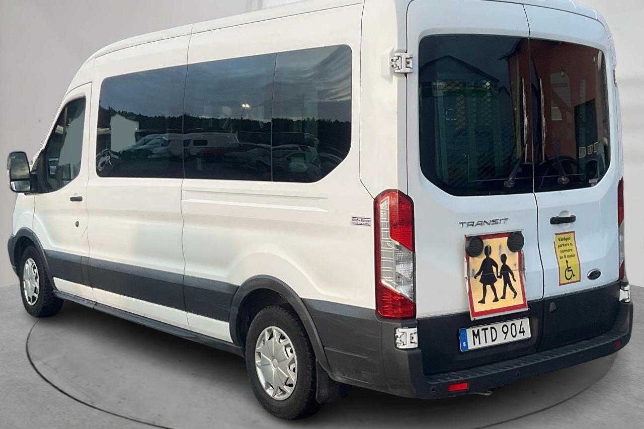 Ford Transit 350 2.0 TDCi 2WD Skåp (130hk) - 23 389 mil - Manuell - vit - 2016