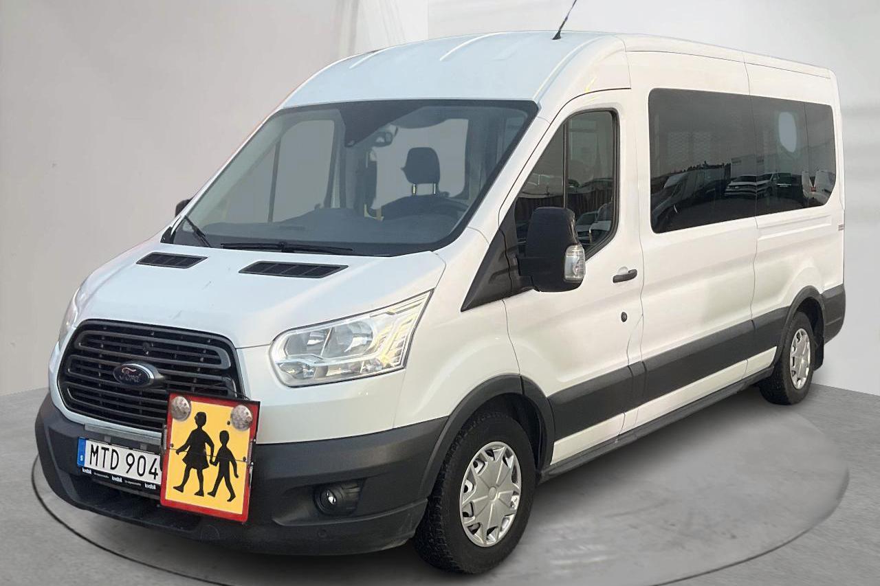 Ford Transit 350 2.0 TDCi 2WD Skåp (130hk) - 23 389 mil - Manuell - vit - 2016