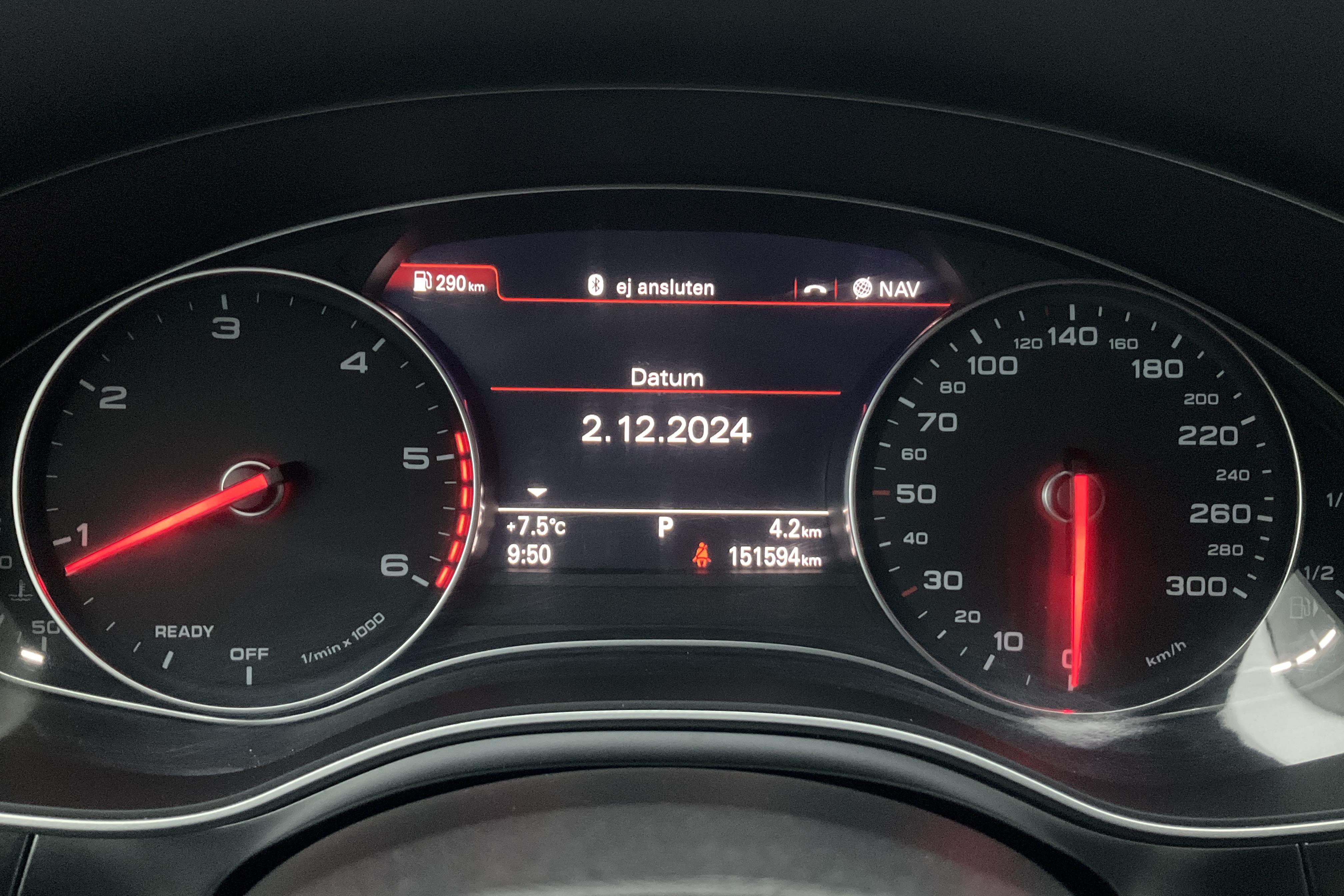 Audi A6 2.0 TDI Avant quattro (190hk) - 15 160 mil - Automat - grå - 2018