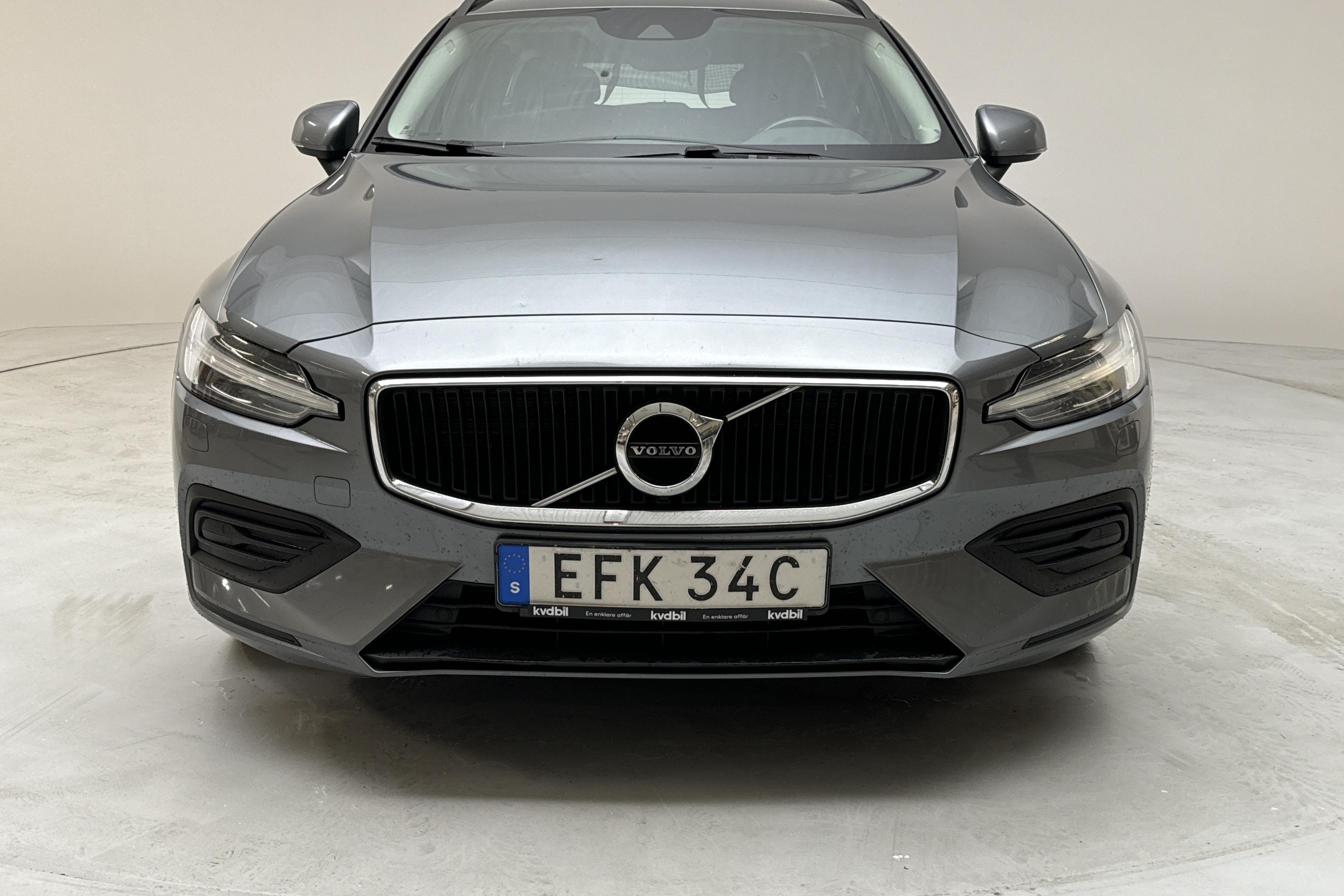 Volvo V60 D3 (150hk) - 206 520 km - Automaattinen - harmaa - 2019