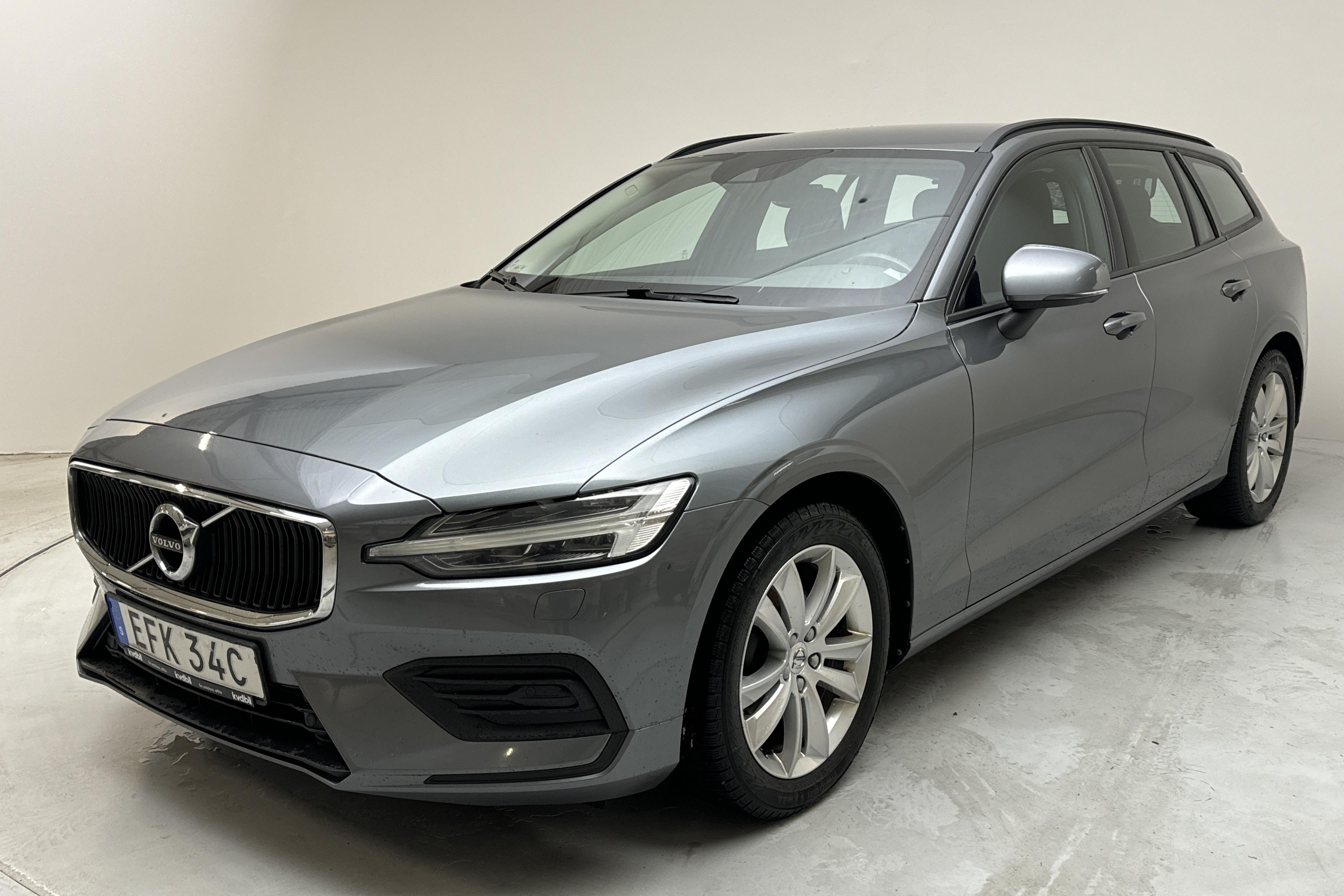 Volvo V60 D3 (150hk) - 206 520 km - Automaattinen - harmaa - 2019