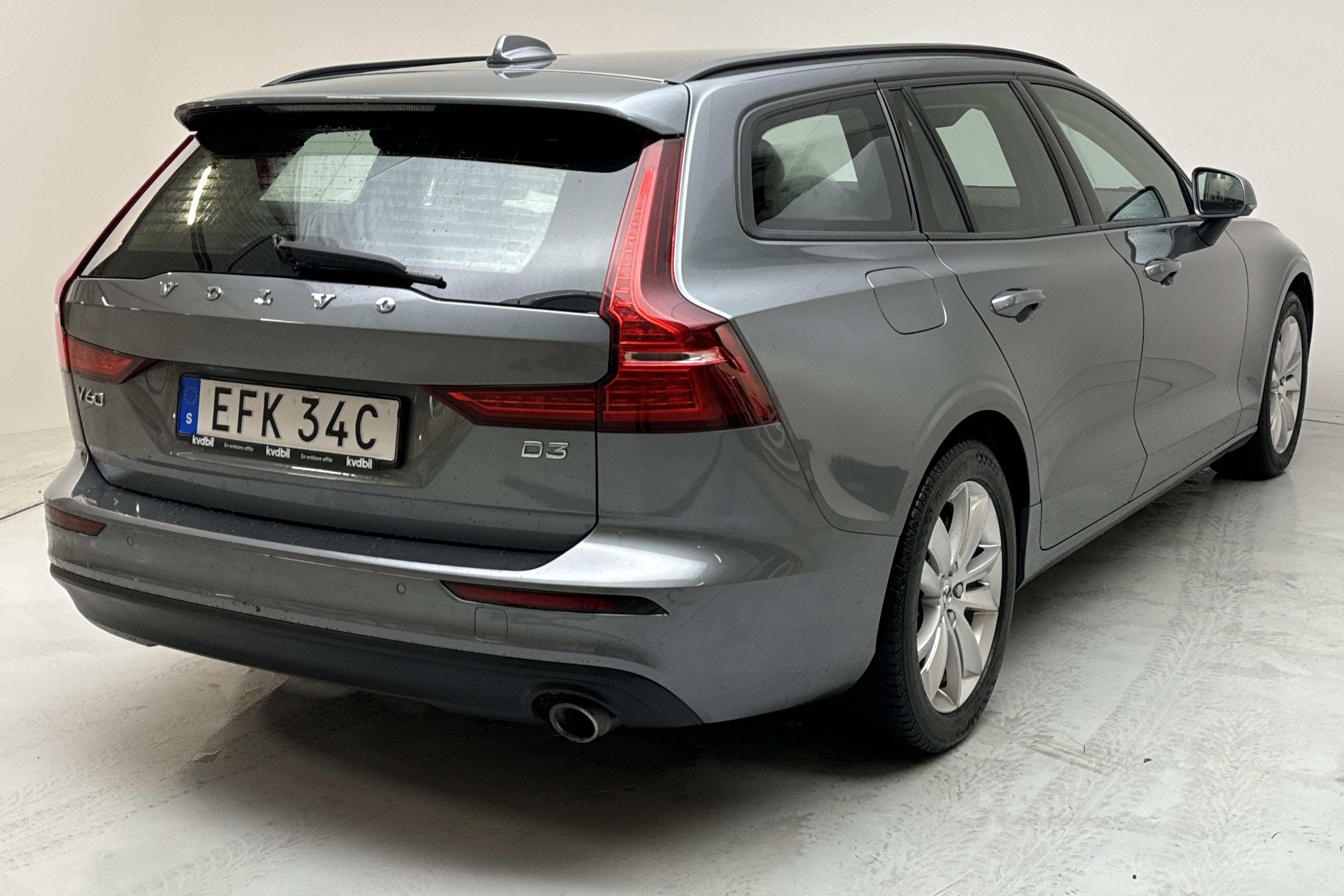 Volvo V60 D3 (150hk) - 206 520 km - Automaattinen - harmaa - 2019