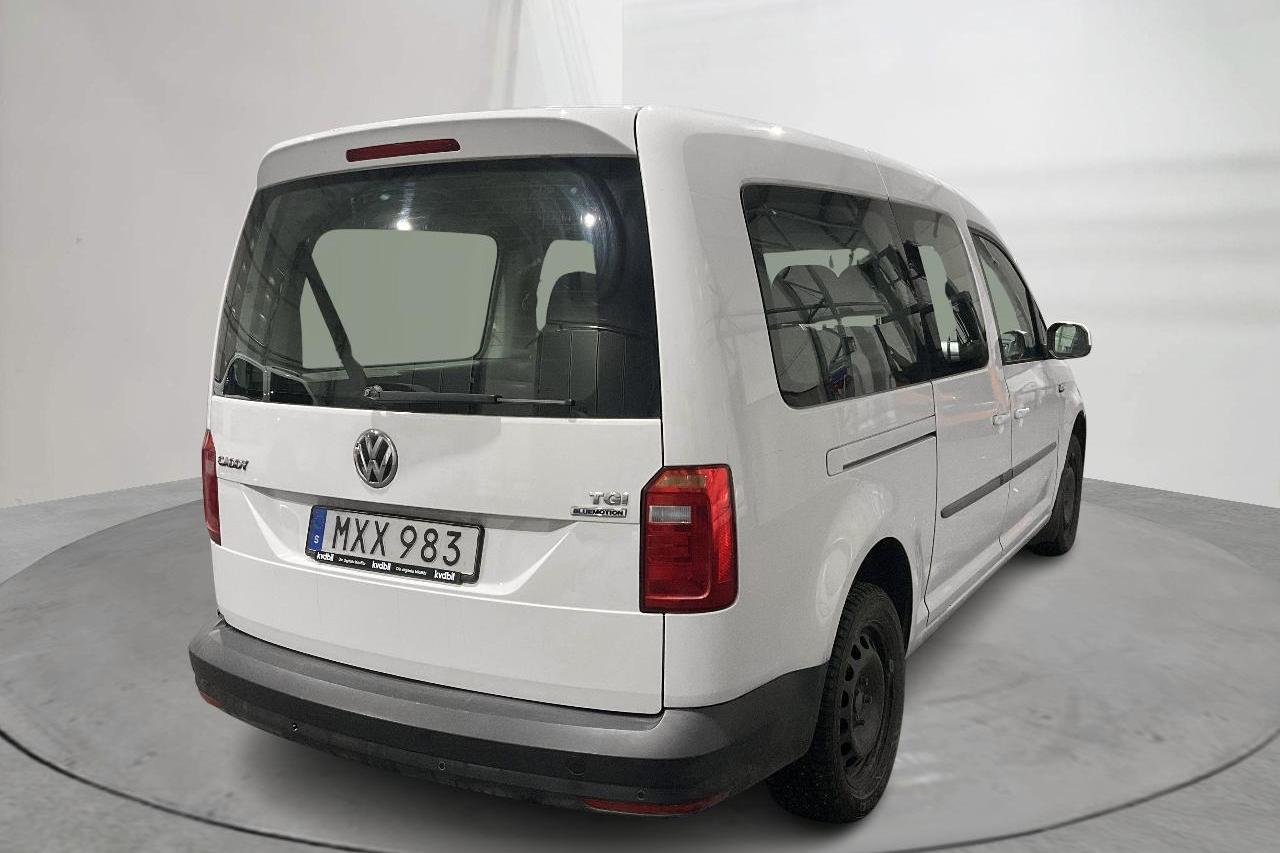 VW Caddy Maxi Life 1.4 TGI (110hk) - 91 660 km - Automatic - white - 2018