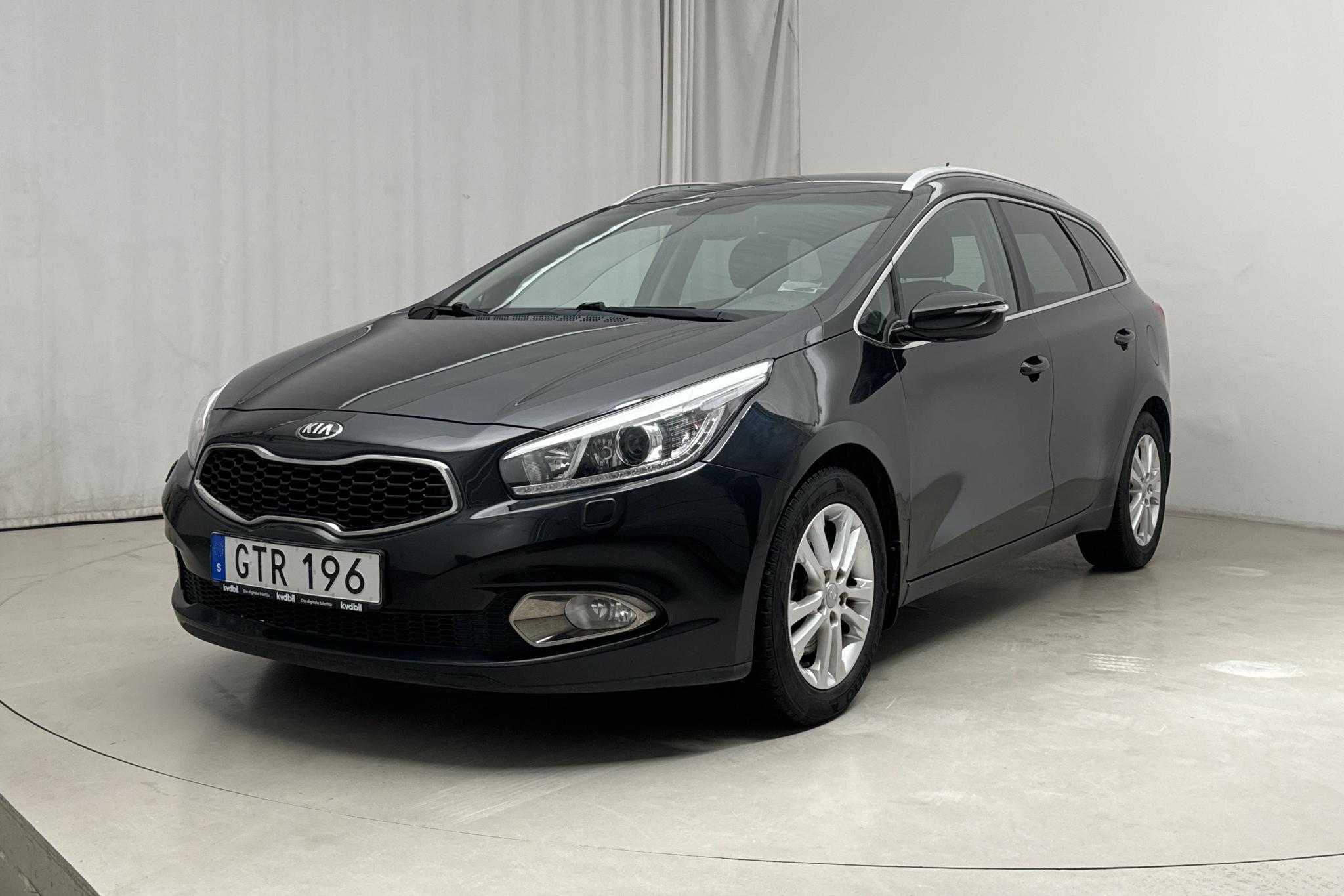 KIA Cee'd 1.6 CRDi SW (128hk) - 102 360 km - Manuaalinen - musta - 2015