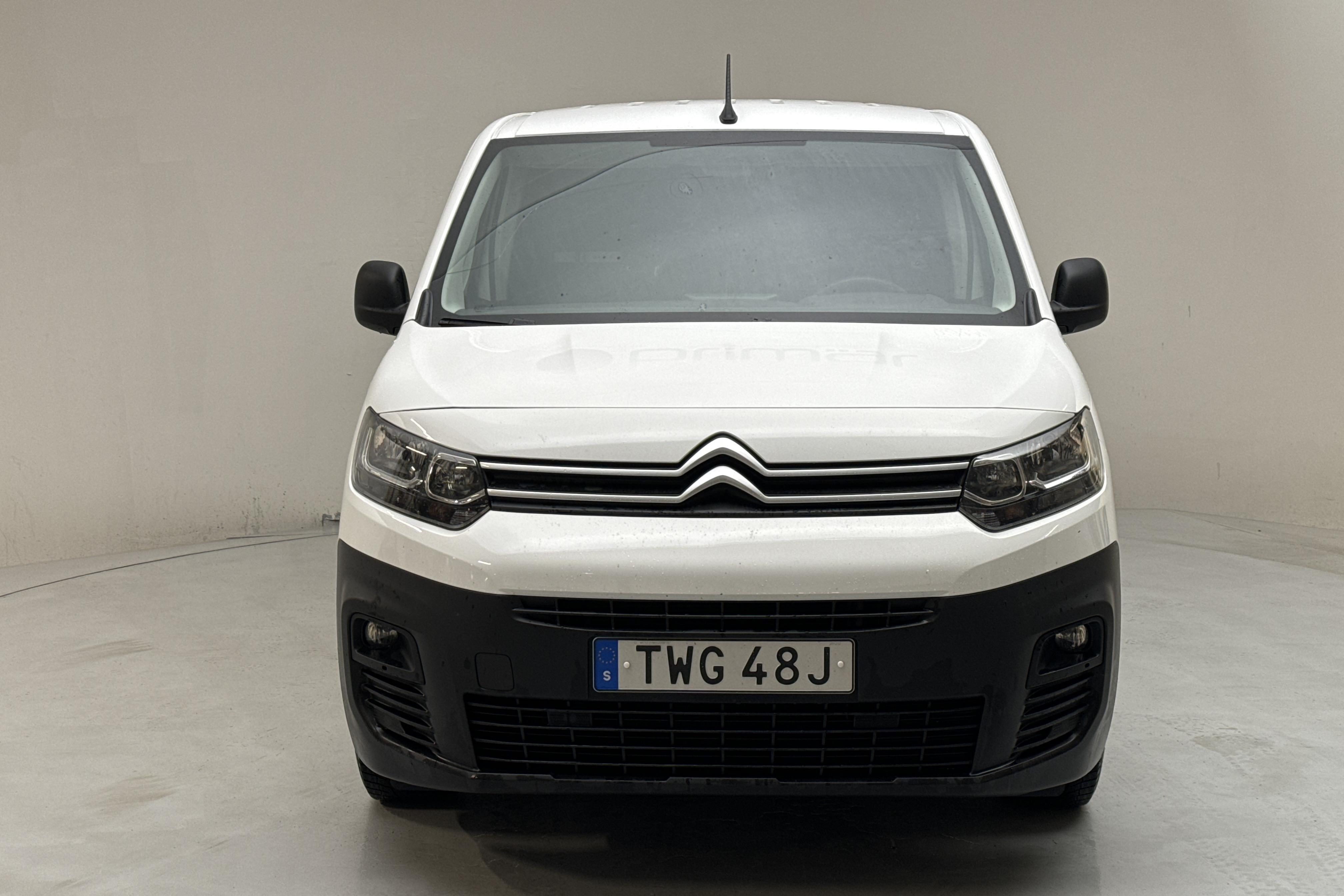 Citroen Berlingo 1.5 BlueHDi Skåp (75hk) - 73 850 km - Manualna - biały - 2020