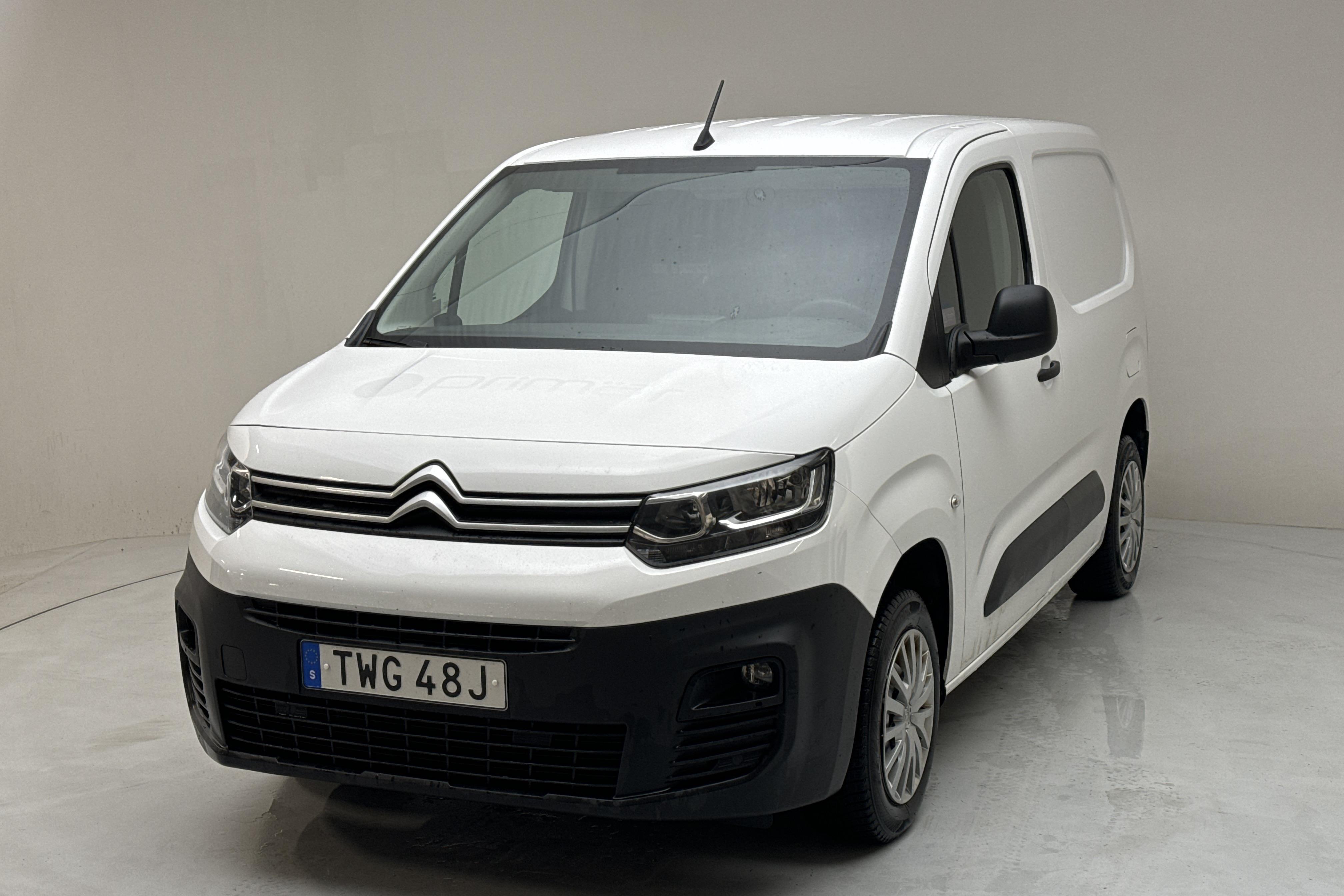 Citroen Berlingo 1.5 BlueHDi Skåp (75hk) - 73 850 km - Manualna - biały - 2020