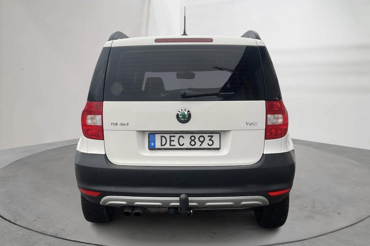 Skoda Yeti 2.0 TDI 4X4 (140hk) - 221 570 km - Manual - white - 2014