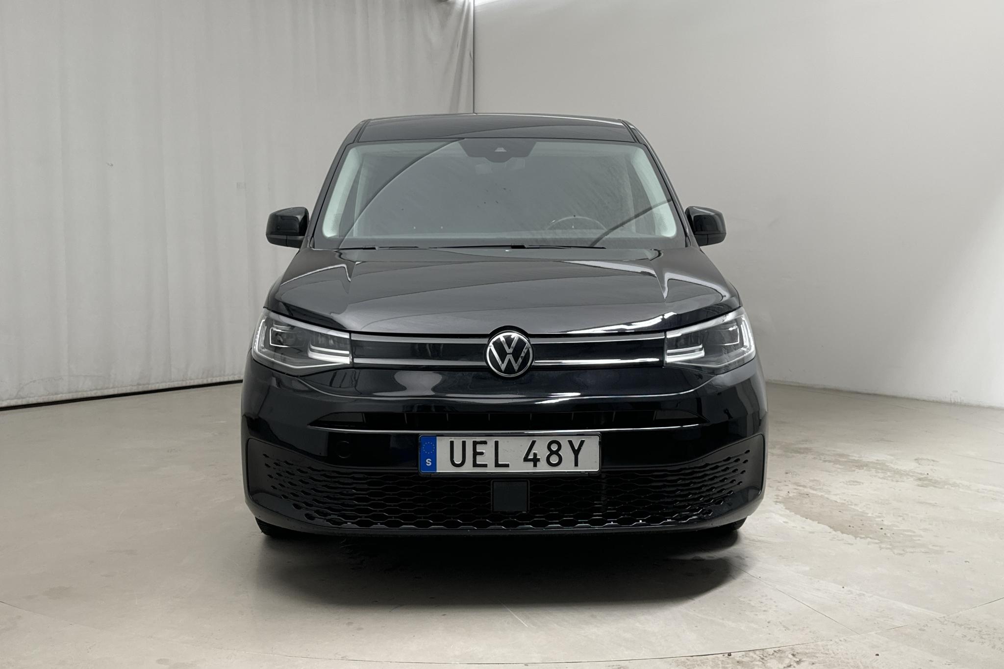 VW Caddy Cargo 2.0 TDI Skåp (122hk) - 99 020 km - Automatyczna - czarny - 2021