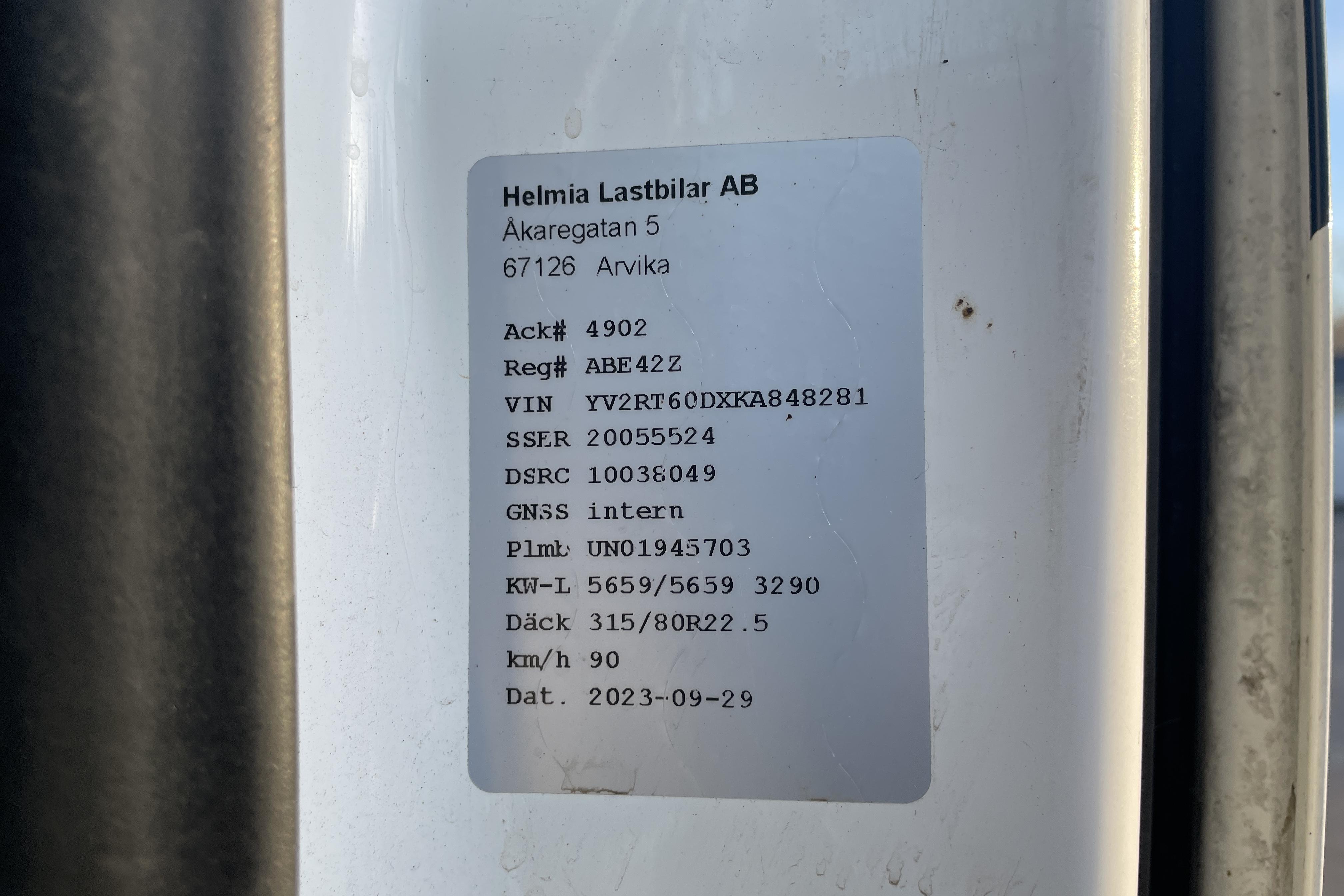 Volvo FH13 540 - 466 837 km - Automat - vit - 2019