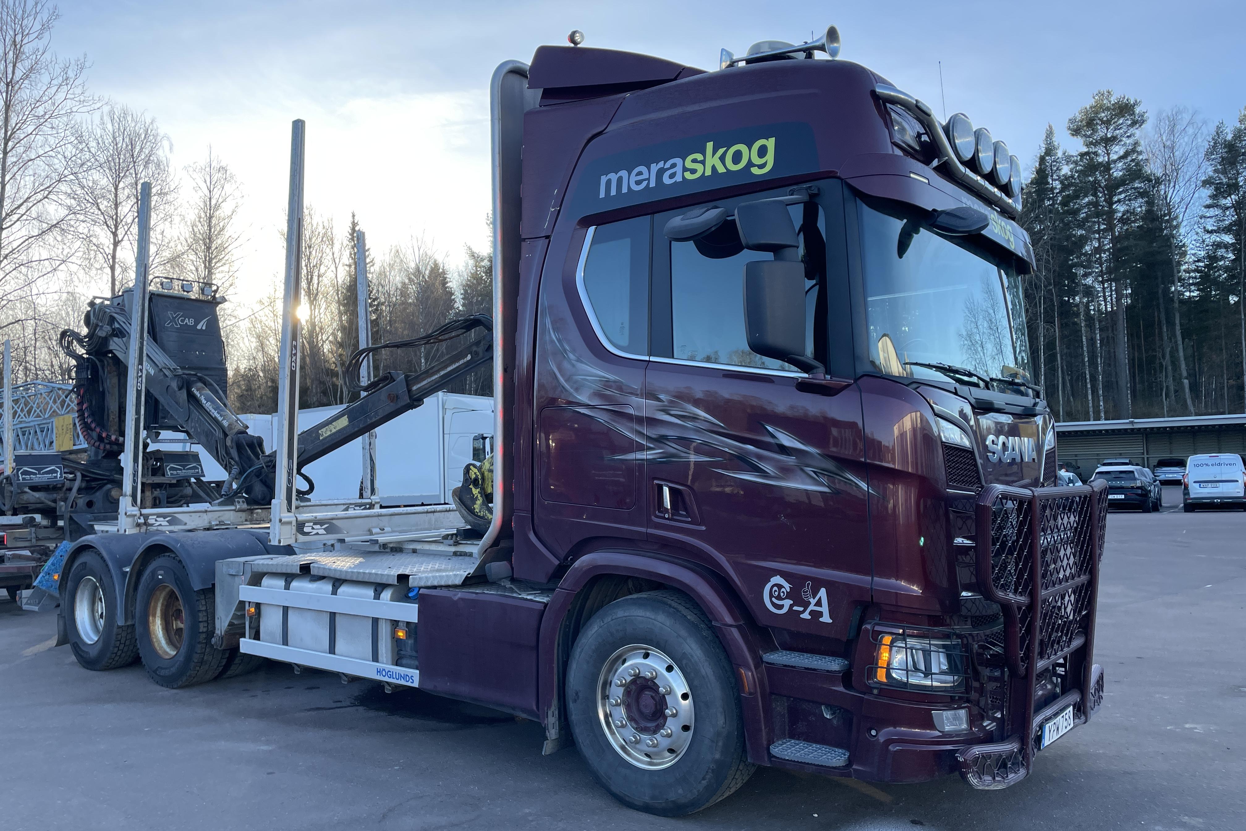 Scania R580B 6X4 NB - 674 677 km - Automat - 2018