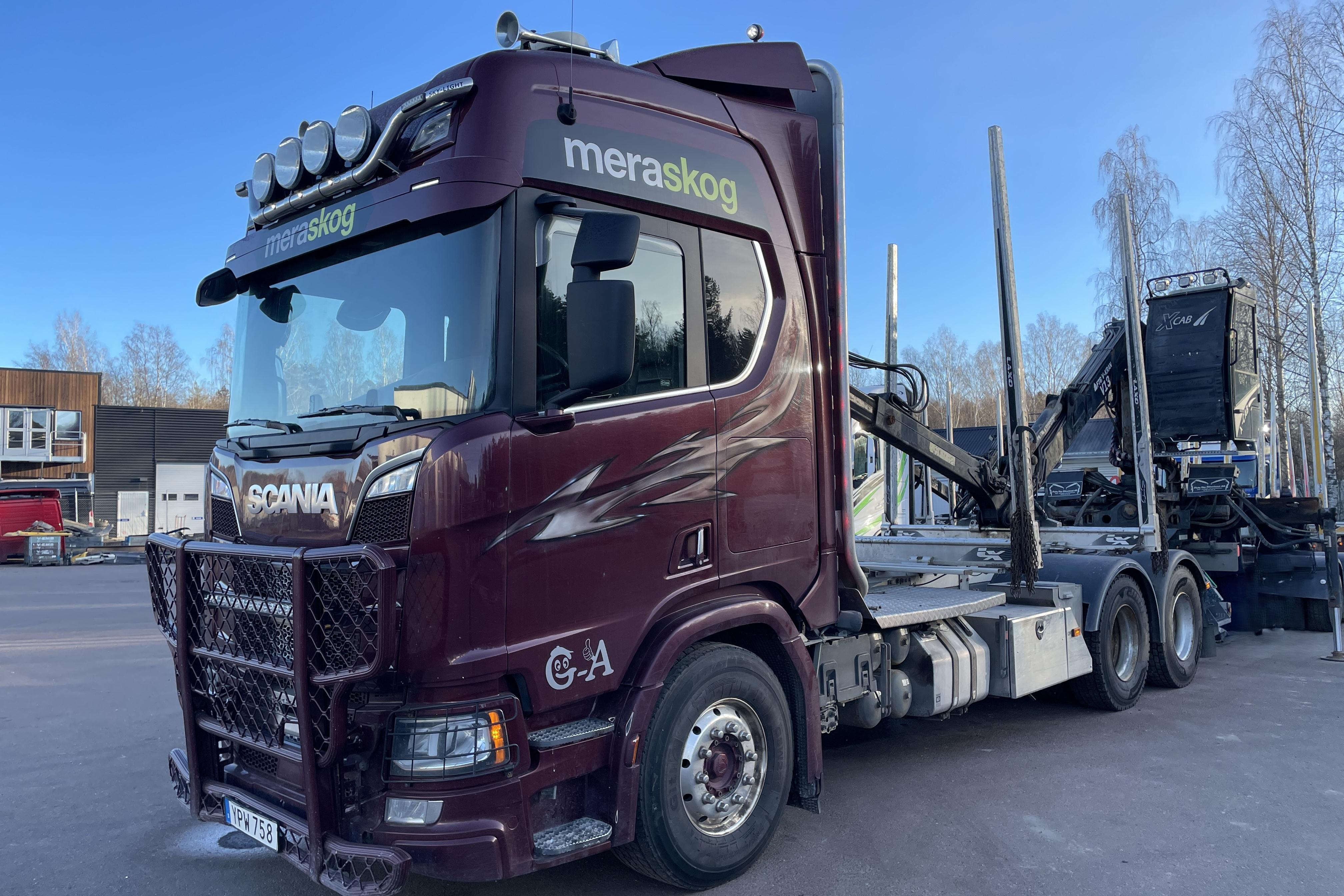 Scania R580B 6X4 NB - 674 677 km - Automat - 2018