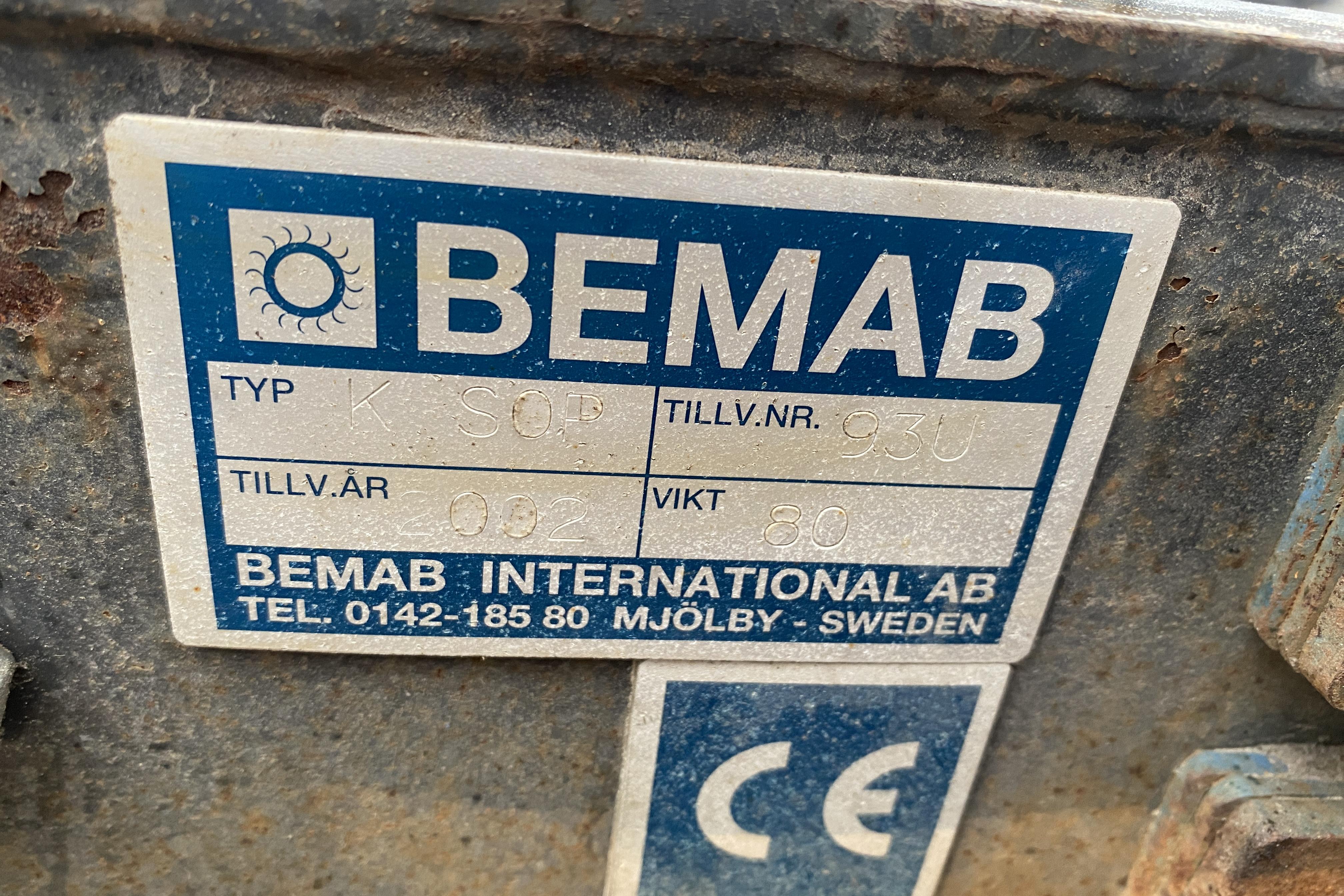 Bemab Frontsop/sidosop -  - 2002