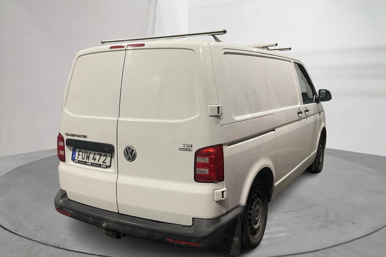 VW Transporter T6 2.0 TDI BMT Skåp (140hk) - 21 045 mil - Automat - vit - 2016