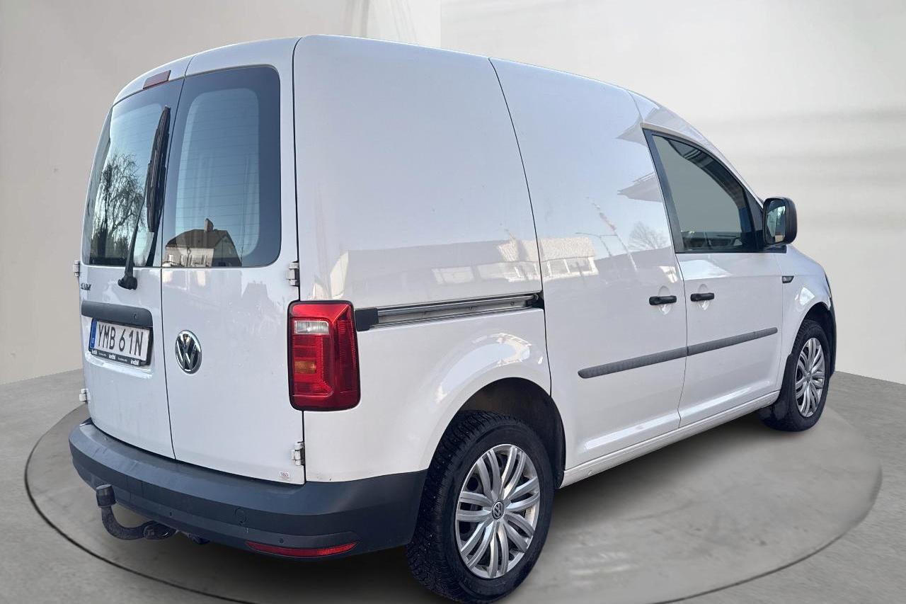 VW Caddy 2.0 TDI Skåp (102hk) - 107 460 km - Automaatne - valge - 2020