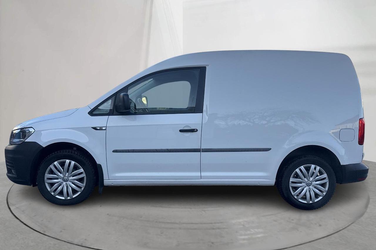 VW Caddy 2.0 TDI Skåp (102hk) - 107 460 km - Automaatne - valge - 2020