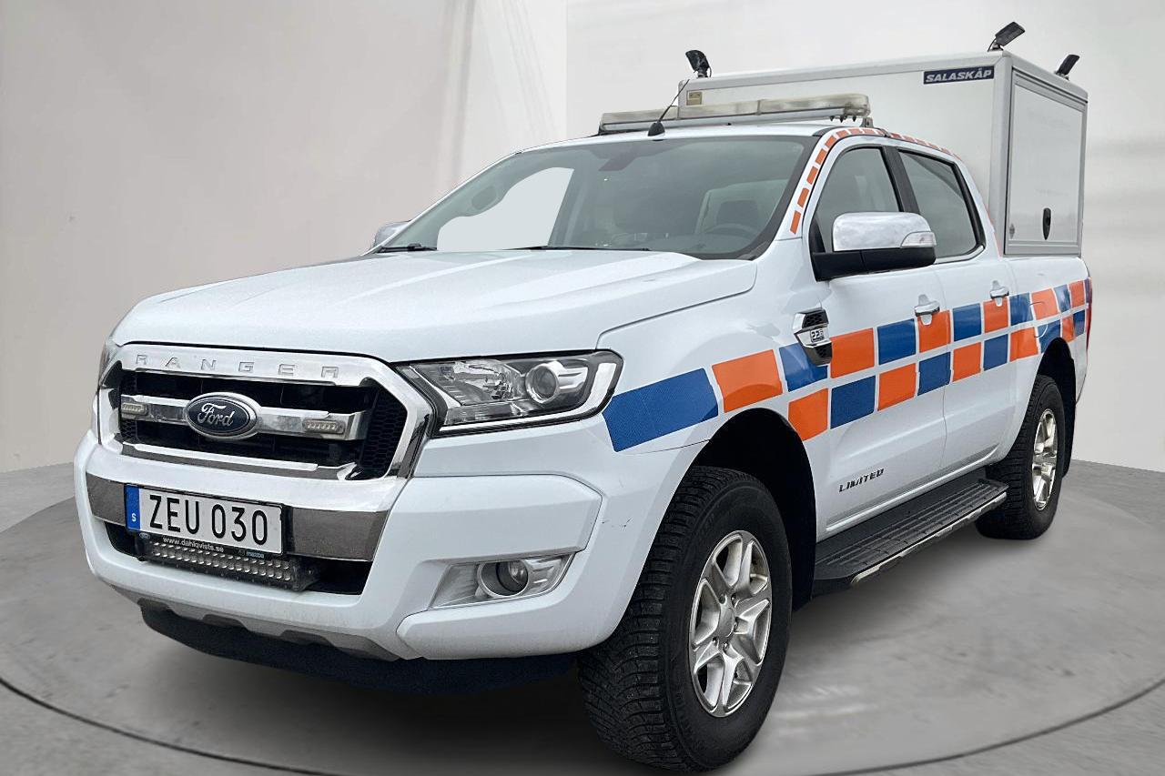 Ford Ranger 2.2 TDCi 4WD (160hk) - 118 360 km - Automaattinen - valkoinen - 2018