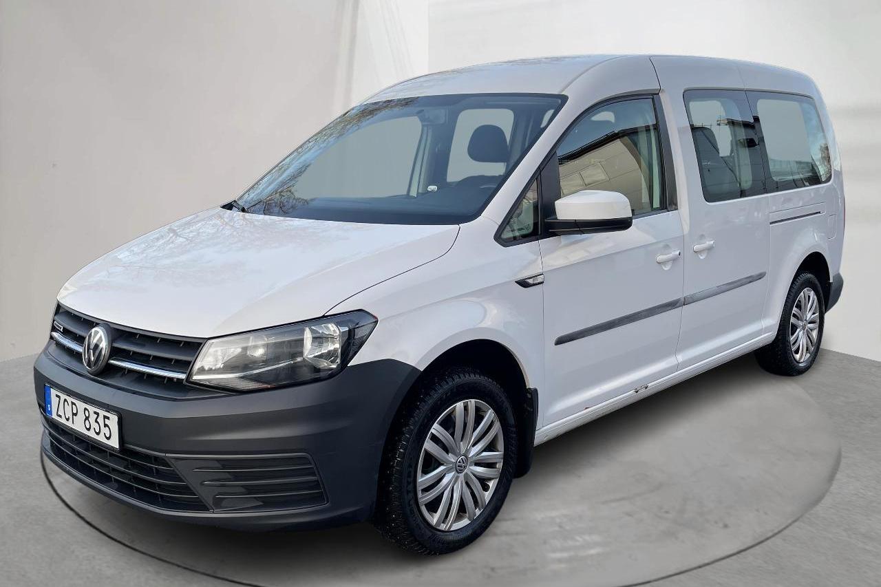 VW Caddy Maxi Life 1.4 TGI (110hk) - 6 980 mil - Automat - vit - 2018