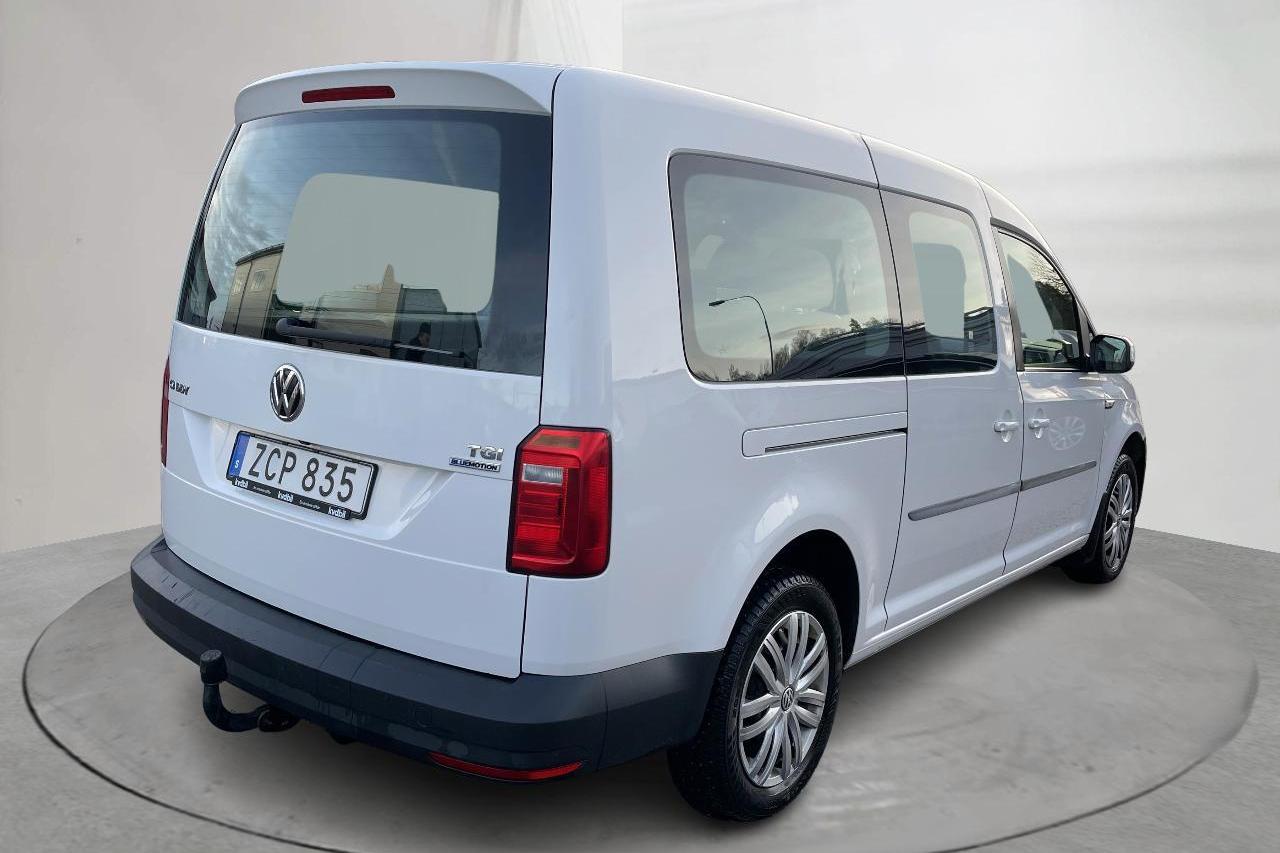 VW Caddy Maxi Life 1.4 TGI (110hk) - 6 980 mil - Automat - vit - 2018