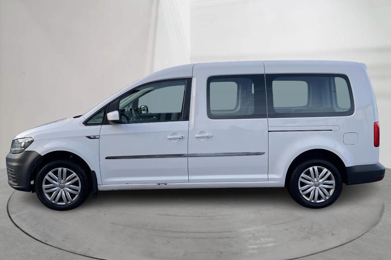 VW Caddy Maxi Life 1.4 TGI (110hk) - 6 980 mil - Automat - vit - 2018