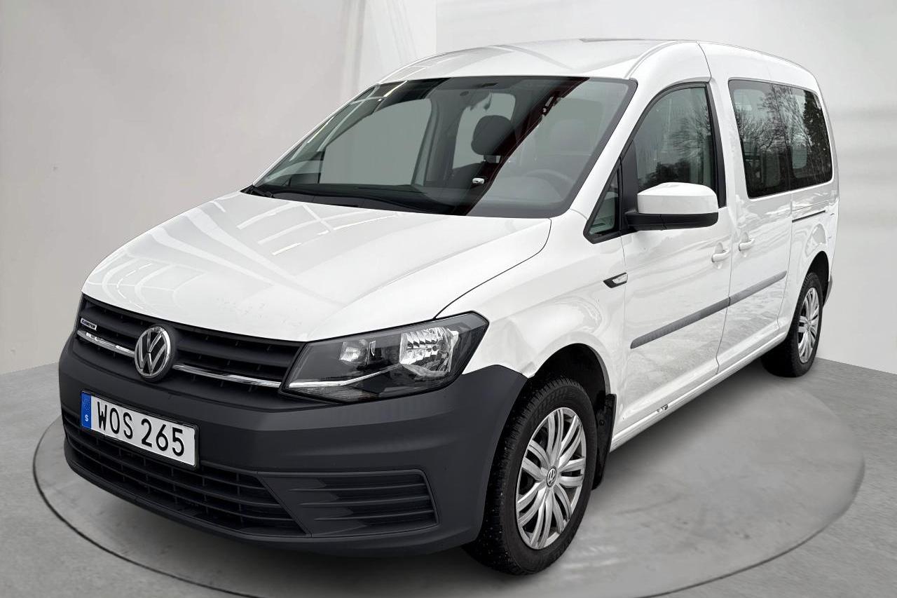 VW Caddy Maxi Life 1.4 TGI (110hk) - 99 060 km - Automatic - white - 2018