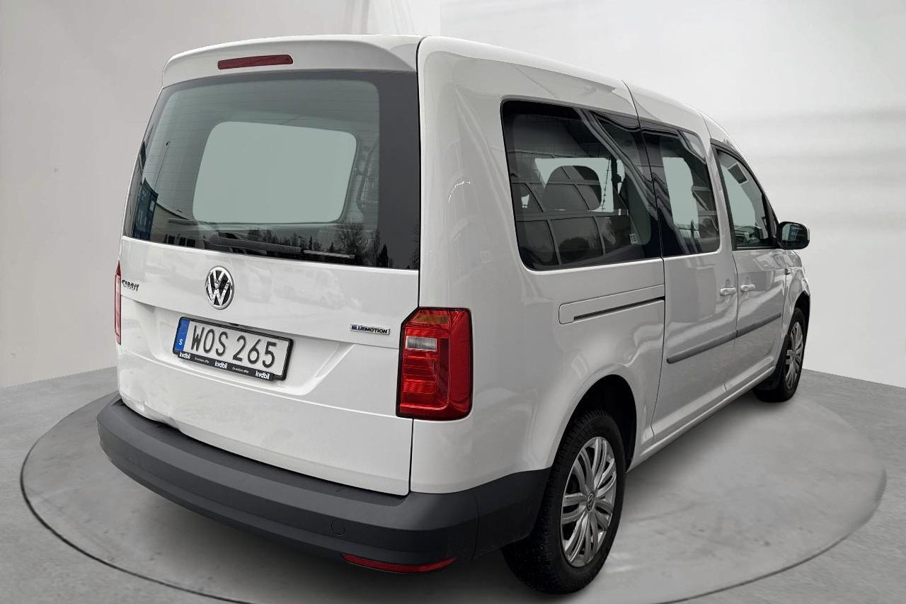 VW Caddy Maxi Life 1.4 TGI (110hk) - 99 060 km - Automatic - white - 2018