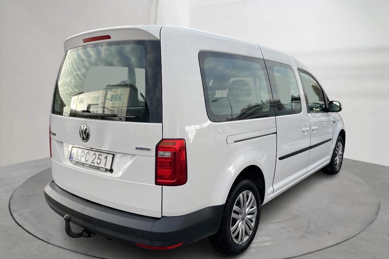 VW Caddy Maxi Life 1.4 TGI (110hk) - 9 410 mil - Automat - vit - 2018