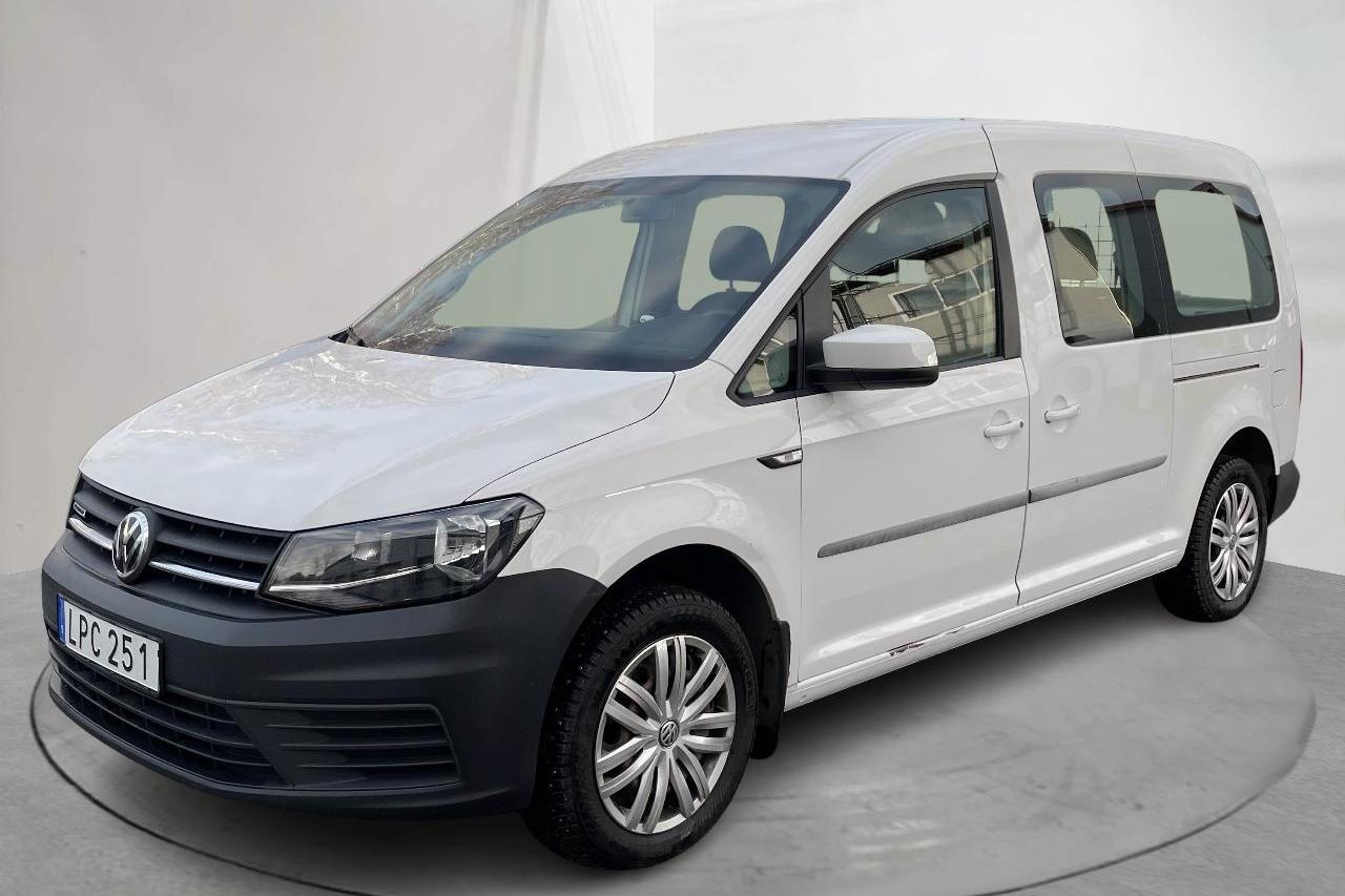 VW Caddy Maxi Life 1.4 TGI (110hk) - 9 410 mil - Automat - vit - 2018