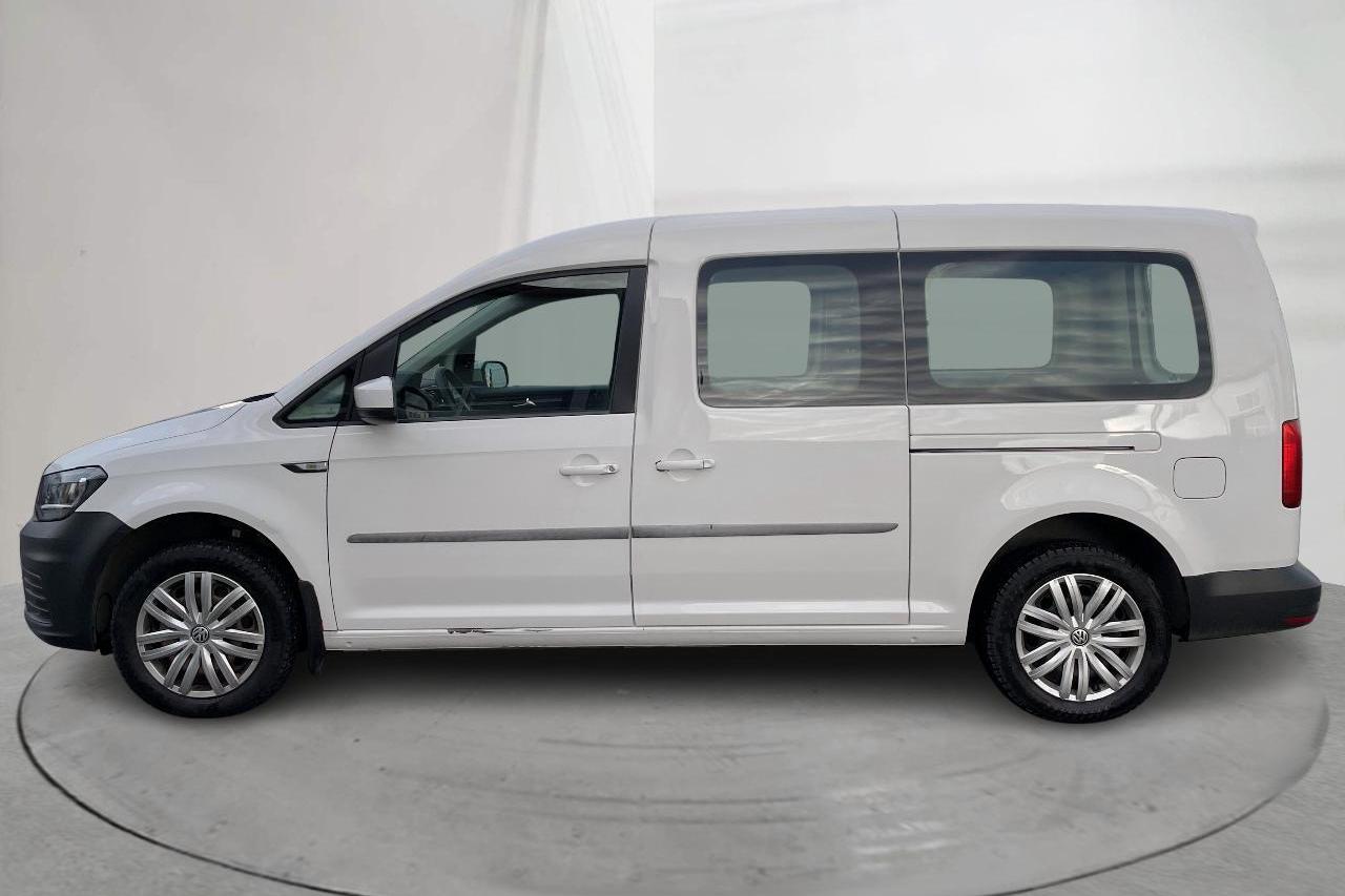 VW Caddy Maxi Life 1.4 TGI (110hk) - 9 410 mil - Automat - vit - 2018