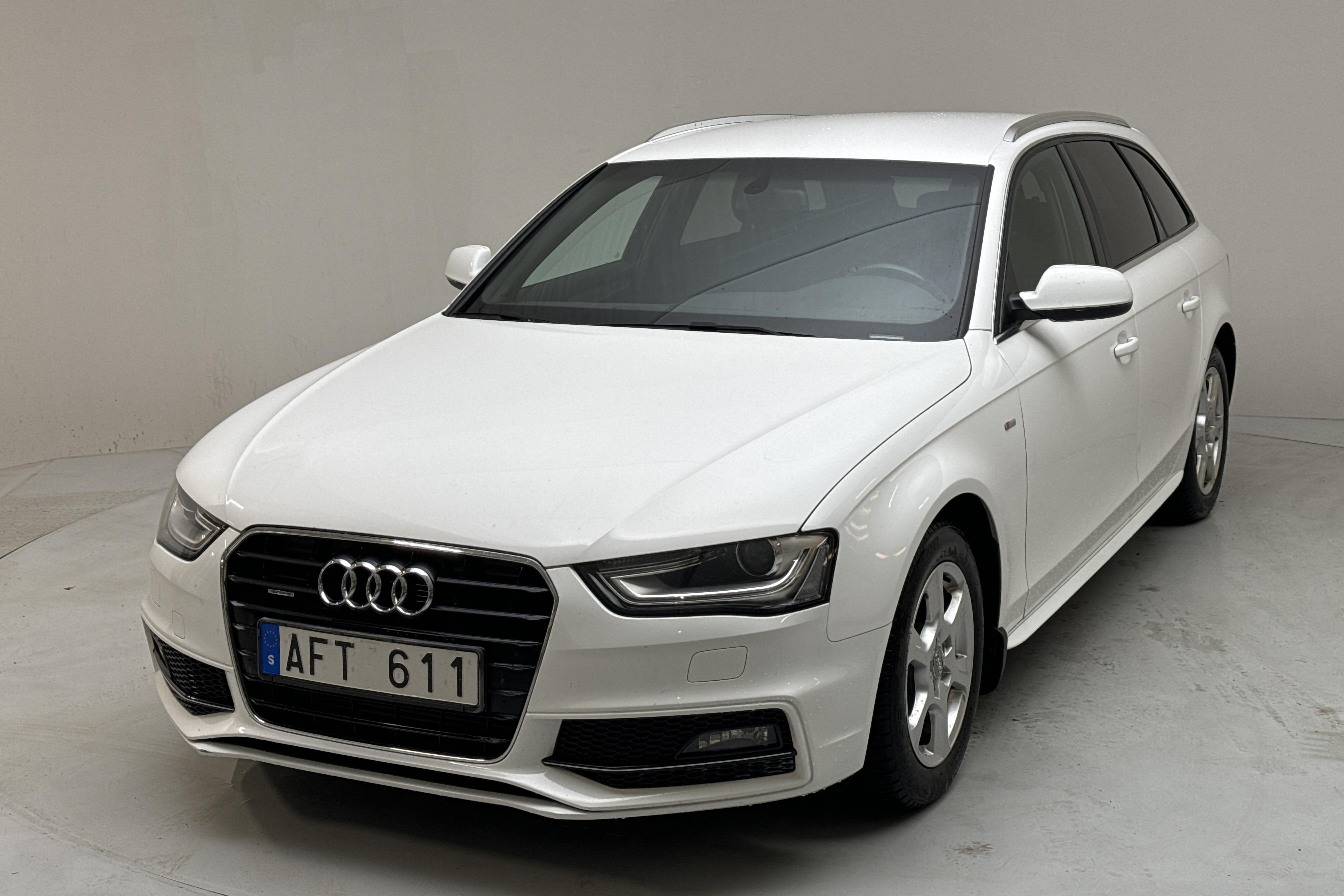 Audi A4 2.0 TDI Avant quattro (177hk) - 18 339 mil - Automat - vit - 2014